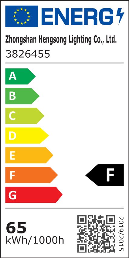 Energieeffizienzklasse: 