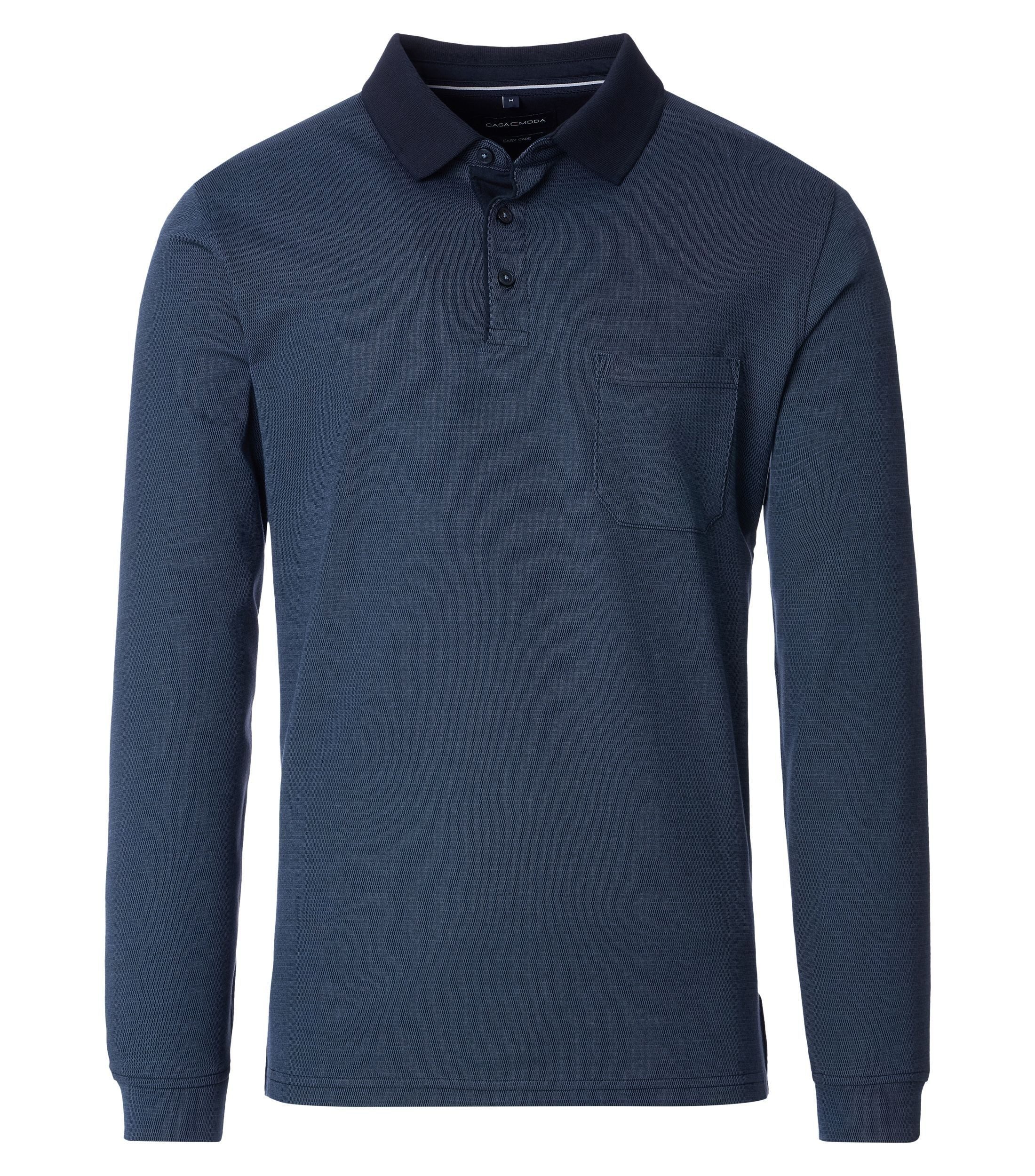 CASAMODA Langarm-Poloshirt günstig online kaufen