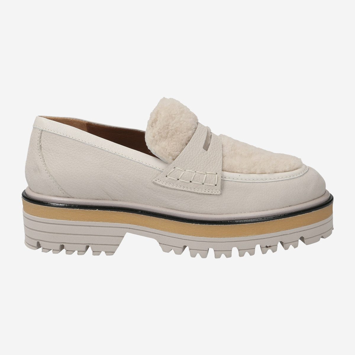 Maripé ESTER GHIACCIO, Slipper & Mokassin in Beige für Damen Slipper