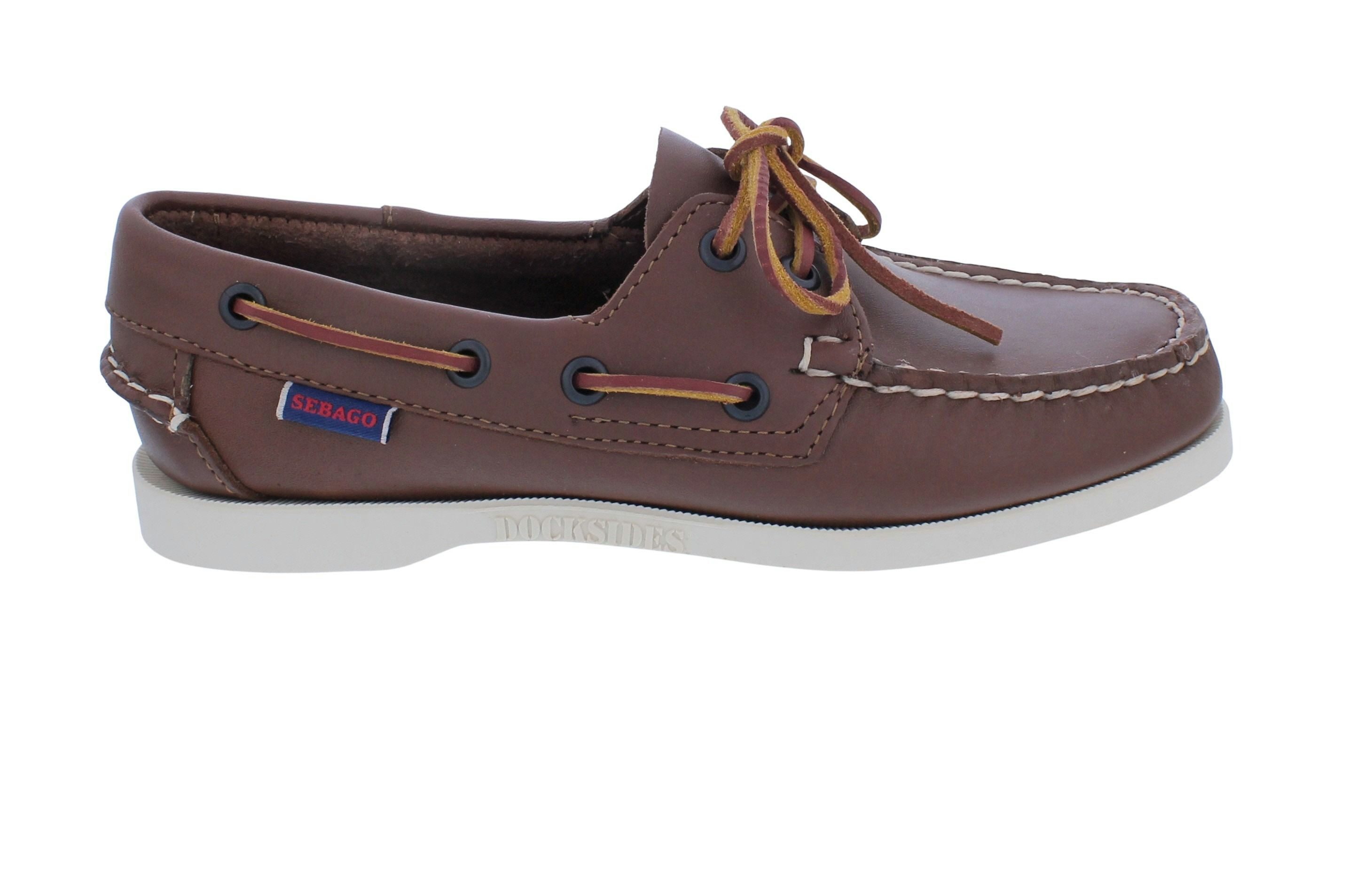 Sebago Sebago Docksides® Segelschuhe Woman 7000530-900, Glattleder, Braun Bootsschuh