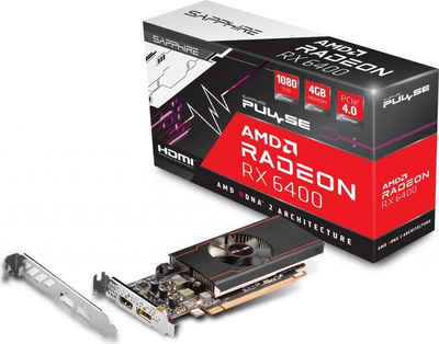 Sapphire Radeon RX 6400 11315-01-20G Grafikkarte (4 GB, GDDR6)