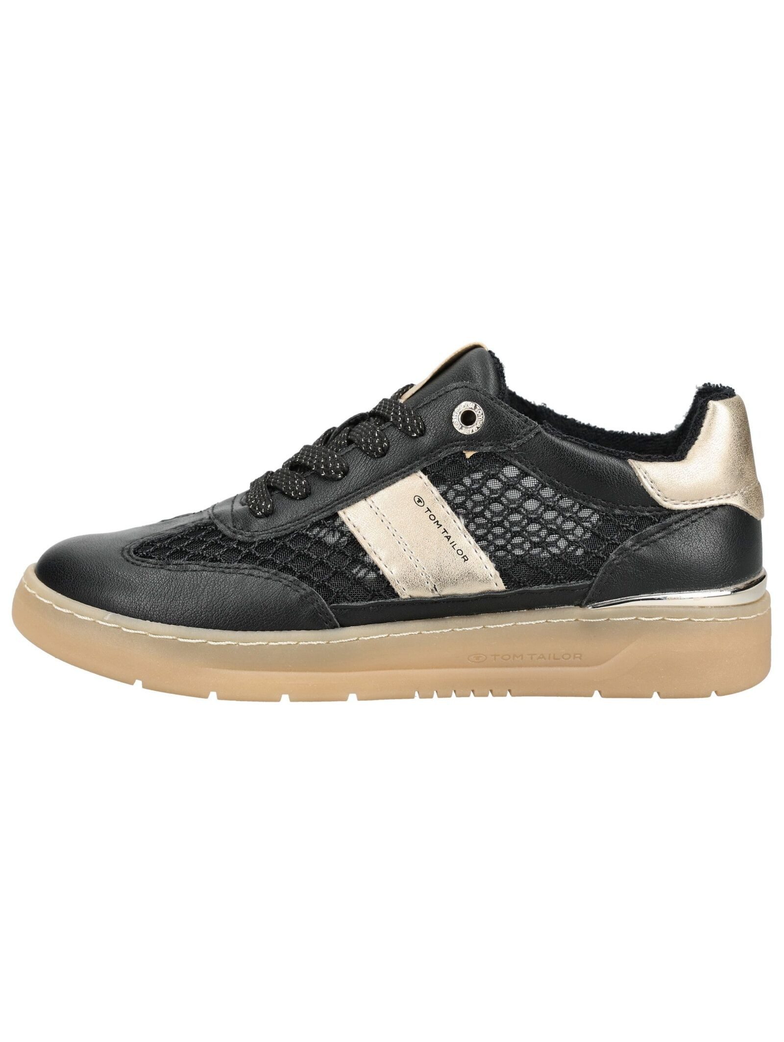 TOM TAILOR Sneaker Lederimitat/Textil . Sneaker (1-tlg)