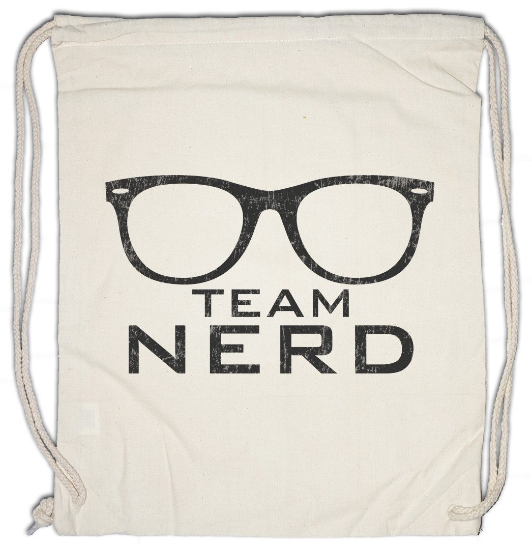 Turnbeutel Team Nerd Turnbeutel Geek Freak Gamer Informatiker Programmierer PC