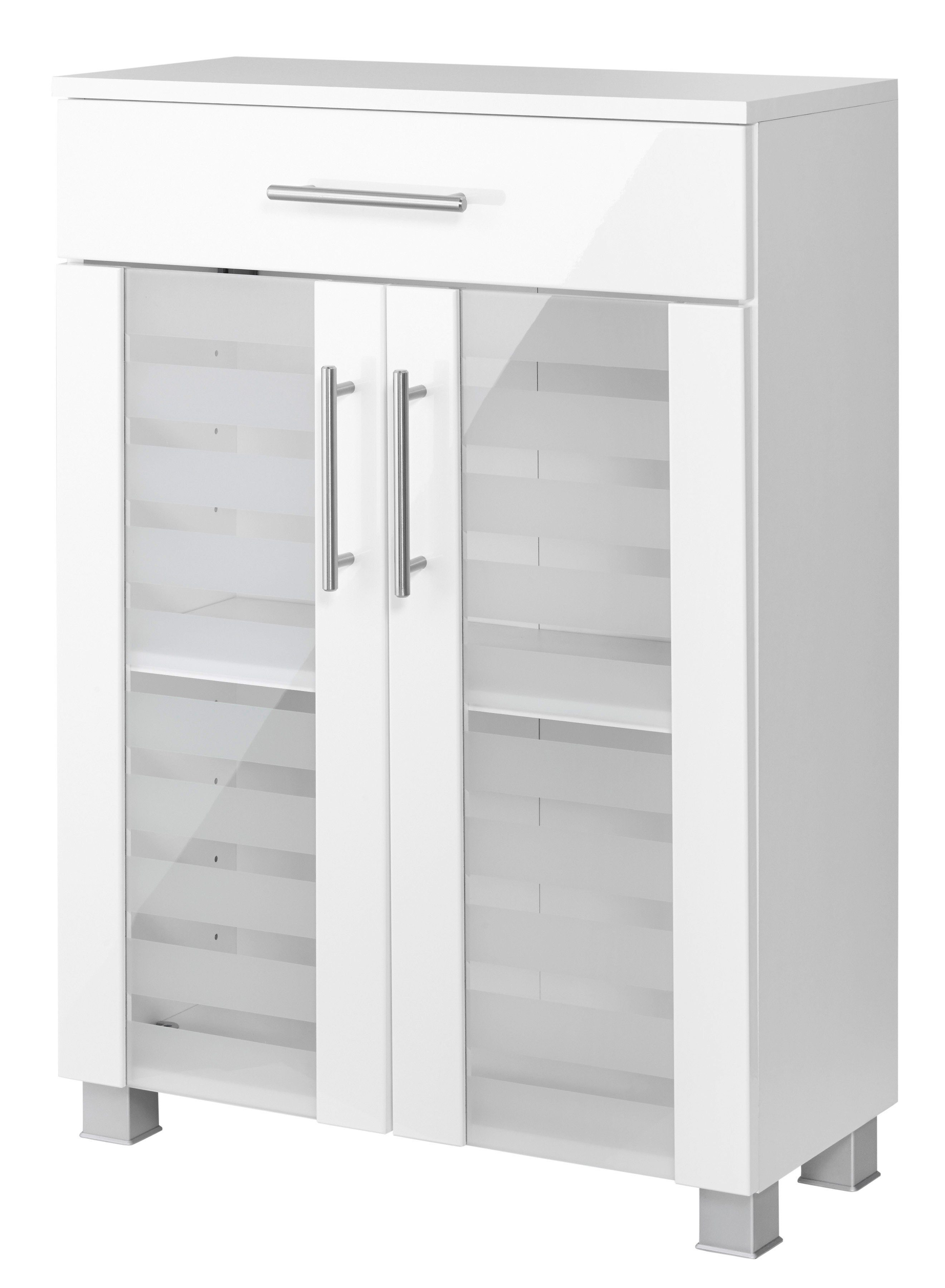 welltime Unterschrank Jaca Breite 60 cm, mit MDF Hochglanz-Fronten