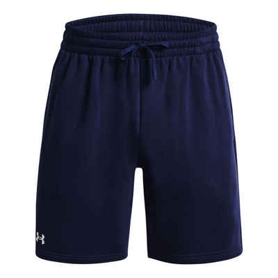 Under Armour® Shorts Rival Fleece Shorts mit Logo am rechten Bein