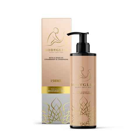 BODYGLISS Gleit- & Massageöl Massage Collection Silky Soft Oil Strawberry & Champagne 150 ml