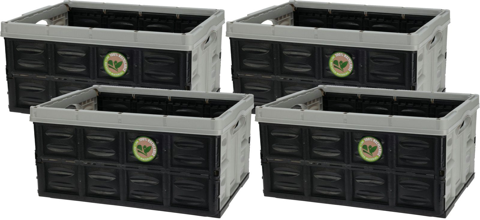 Klappbox Einkaufskiste Autobox 45 L Klappkiste Faltkiste Tragebox