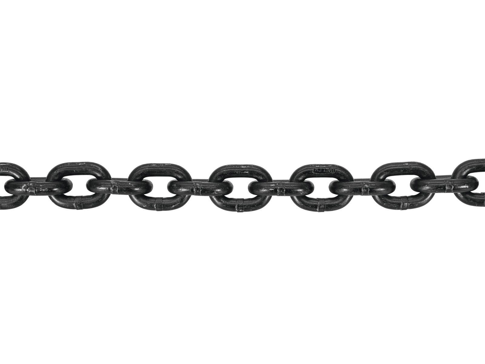 Anschlagkette ACCESSORY Rundstahlkette 8mm GK8 sw 1m, Длина 4 m