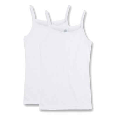 Sanetta Unterhemd Mädchen Unterhemd, 2er Pack - Shirt ohne Arme, Top