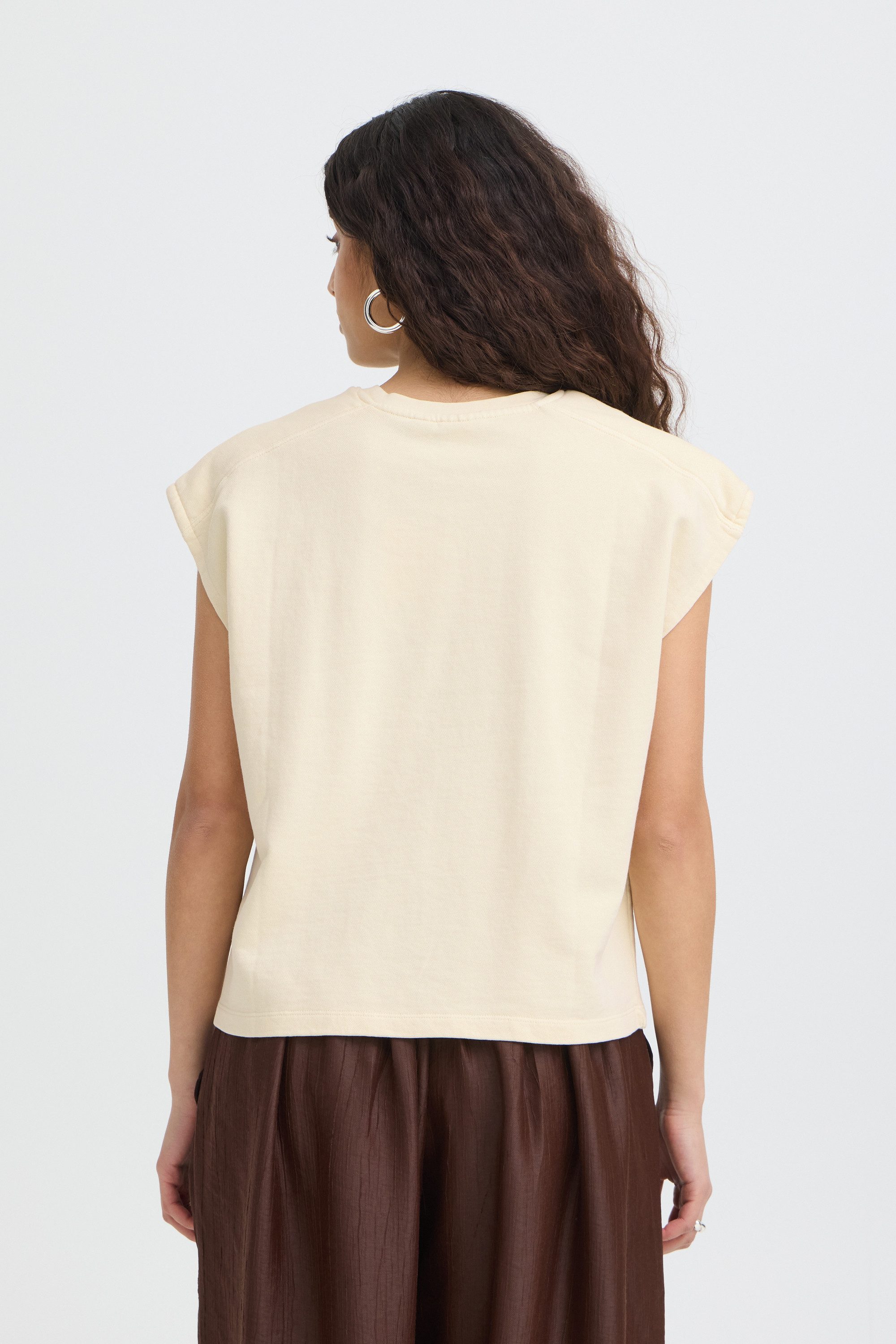 ICHI T-Shirt Kurzarm-Bluse IHNILLO