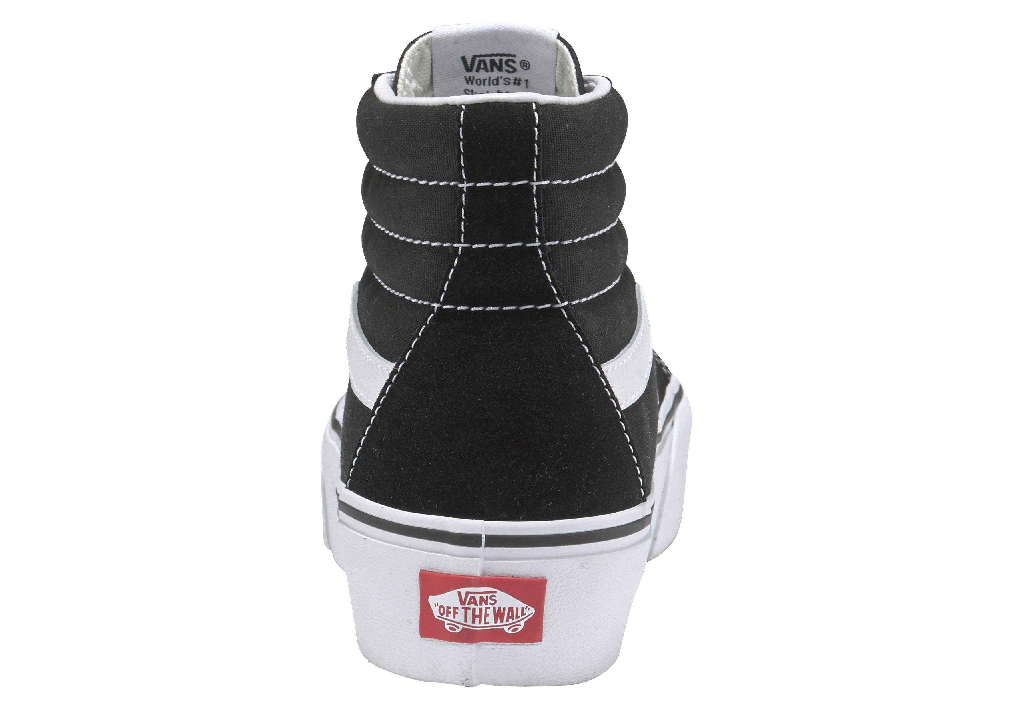Vans UA SK8-Hi Platform 2.0 Plateausneaker aus textilem Canvas-Material