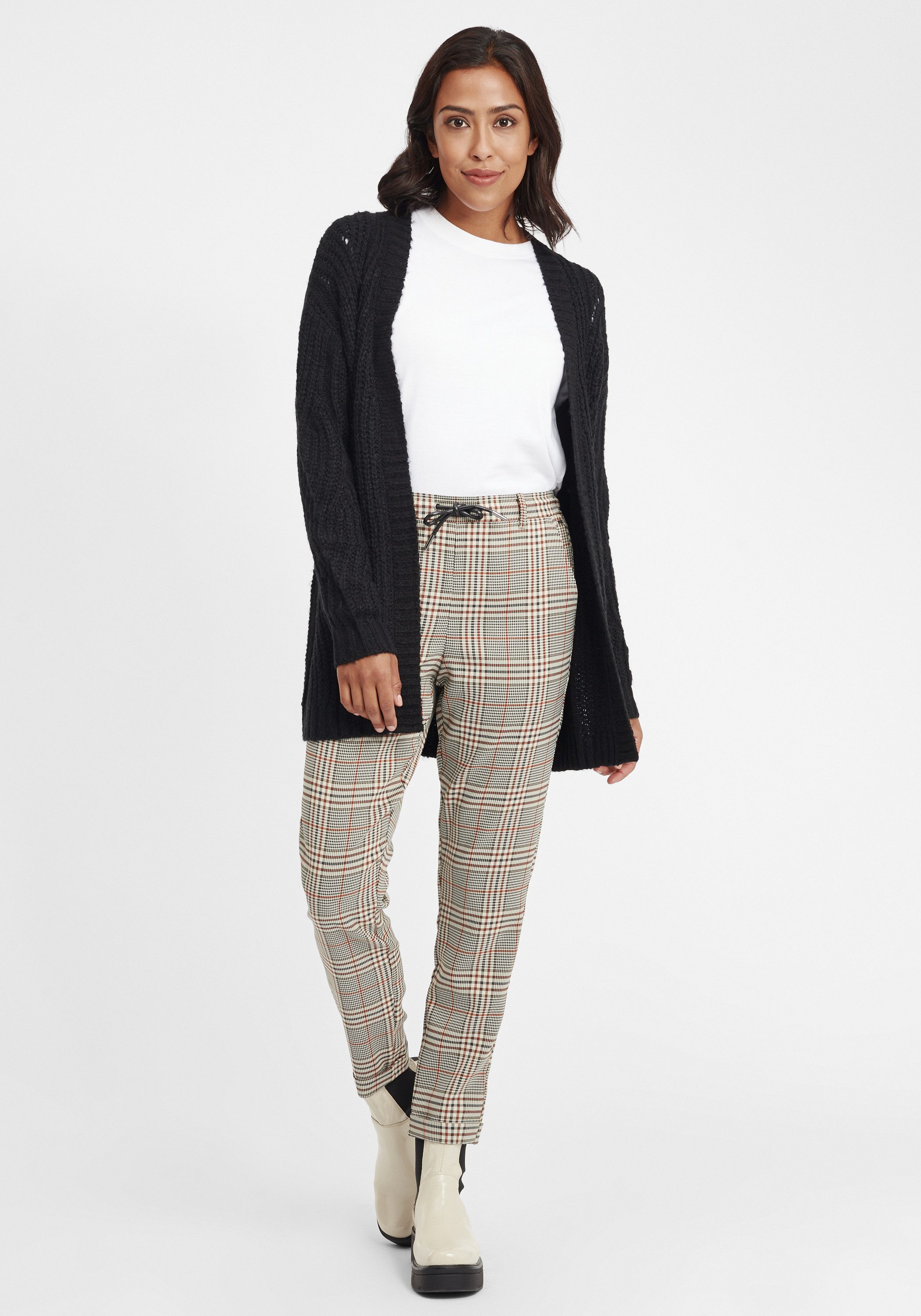 OXMO Strickjacke OXClea Cardigan in Ajour-Strickmuster günstig online kaufen