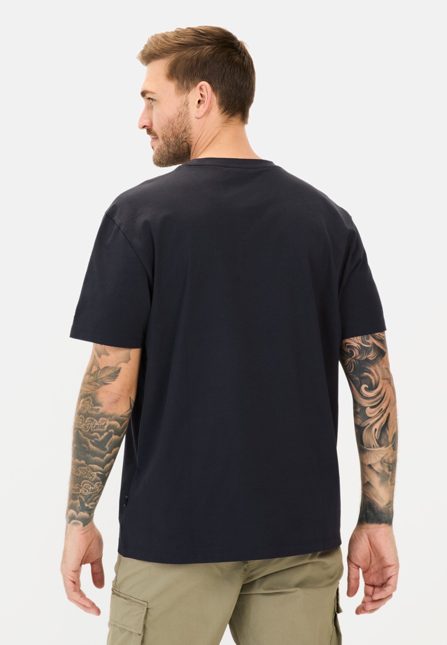 camel active T-Shirt aus Organic Cotton günstig online kaufen