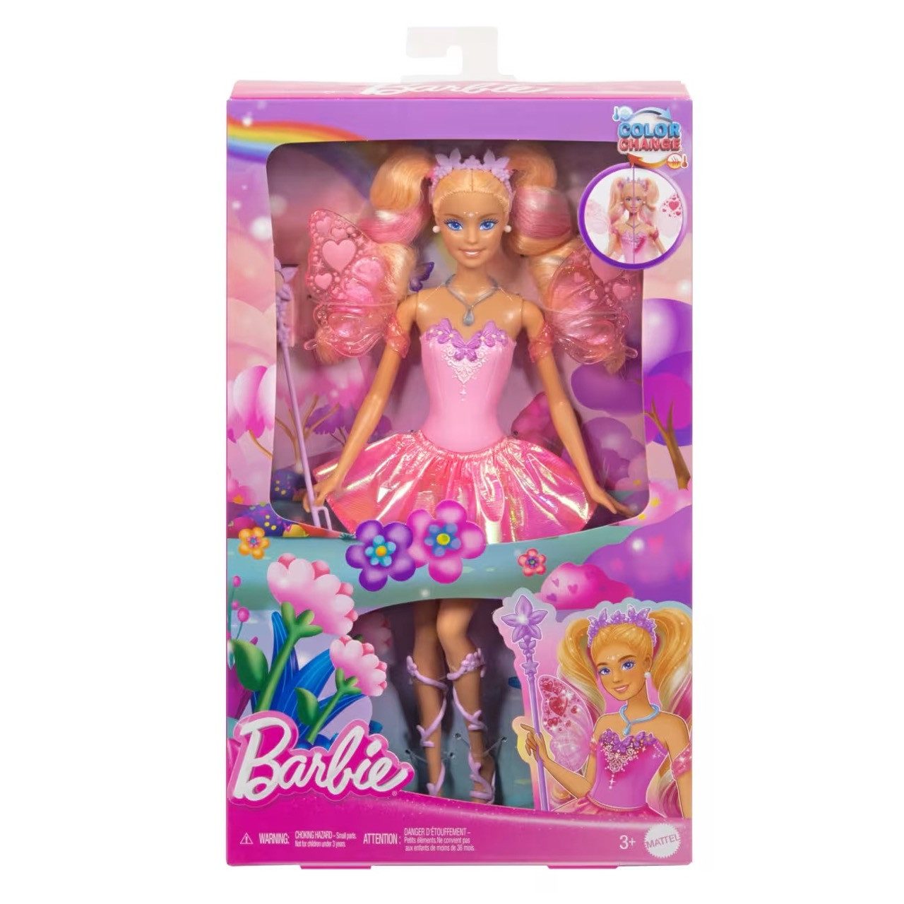 Mattel® Anziehpuppe Mattel JCP76 - Barbie Fee mit Farbwechseleffekt günstig online kaufen