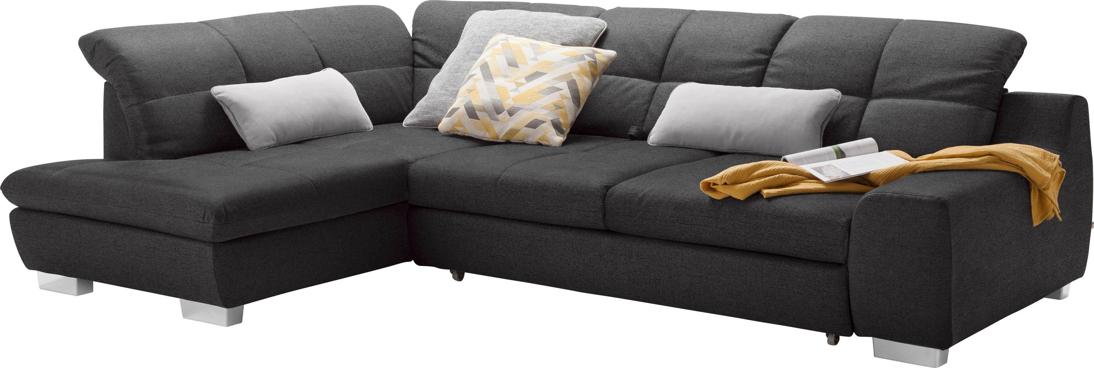 set one by Musterring Ecksofa SO 1200, wahlweise mit Bettfunktion