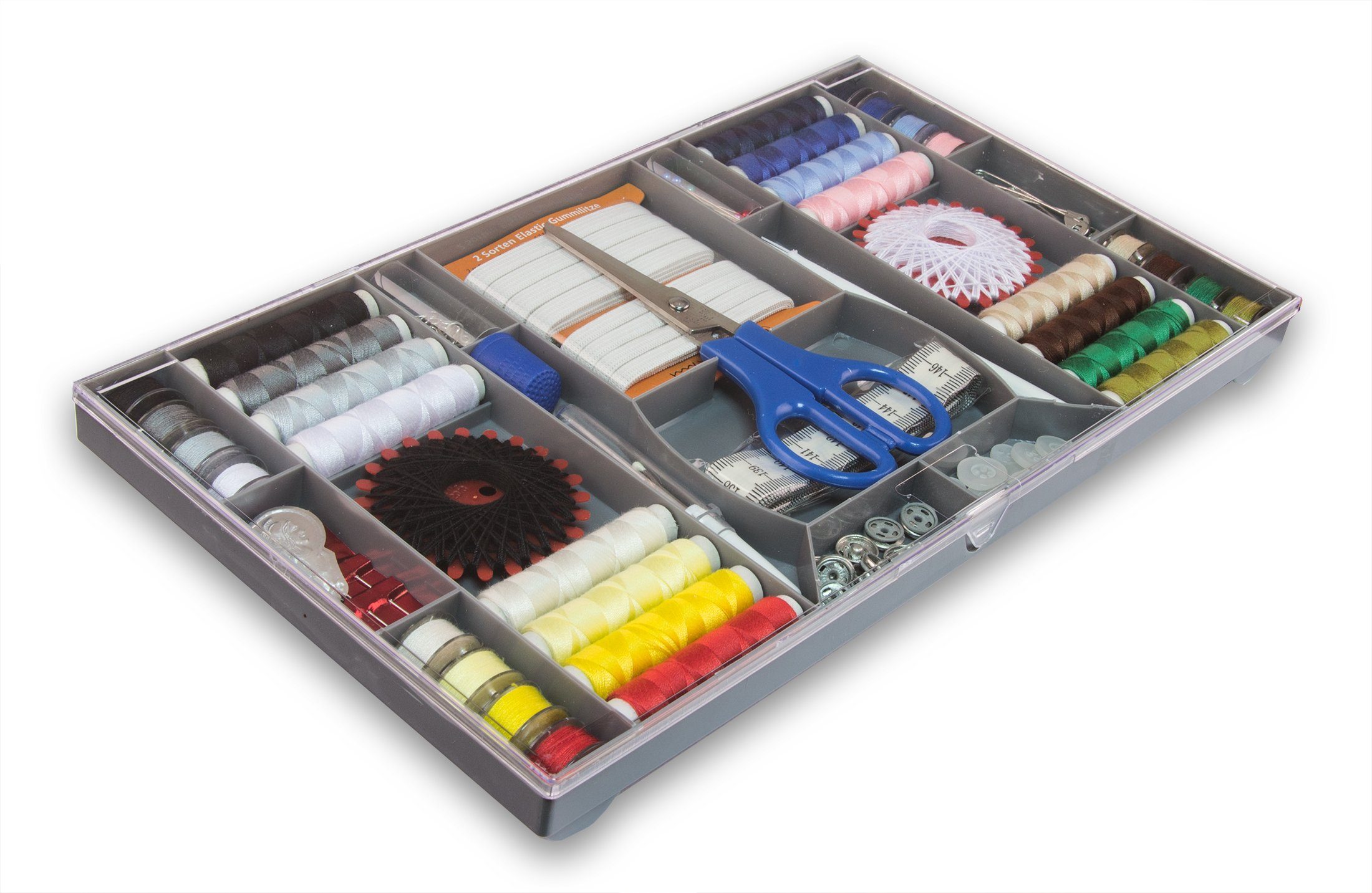 Zettl Nähkästchen Nähset 98 Teile Nähutensilien Grundausst