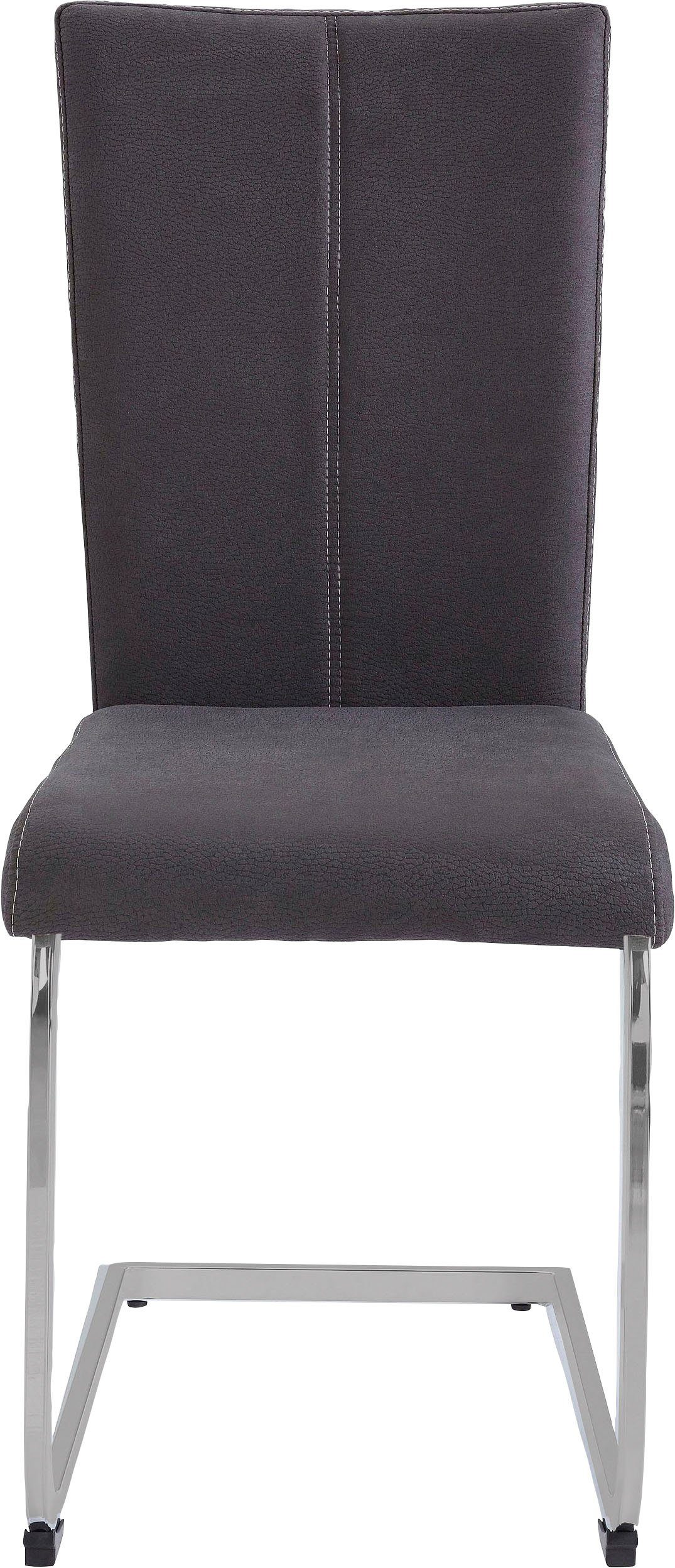 Home affaire Freischwinger "Nils", (Set), 2 St., Luxus-Microfaser Lederopti günstig online kaufen