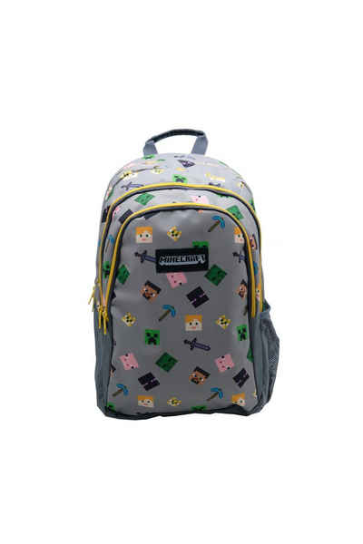Minecraft Schulrucksack Rucksach Tasche Backpack 32cm Für Schule Freizeit
