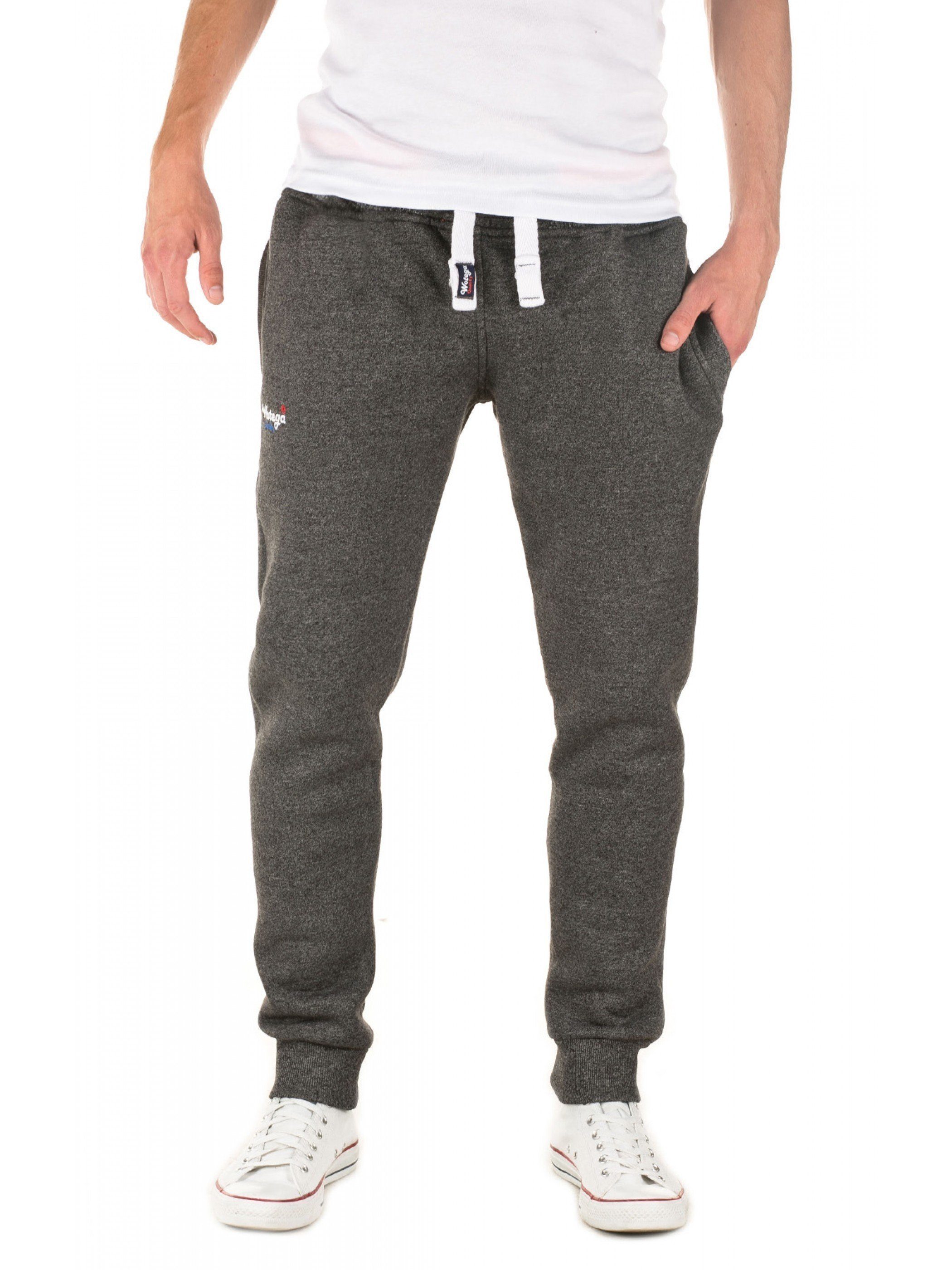 WOTEGA Jogginghose Sweatpants Steve Grau (asphalt 190201)