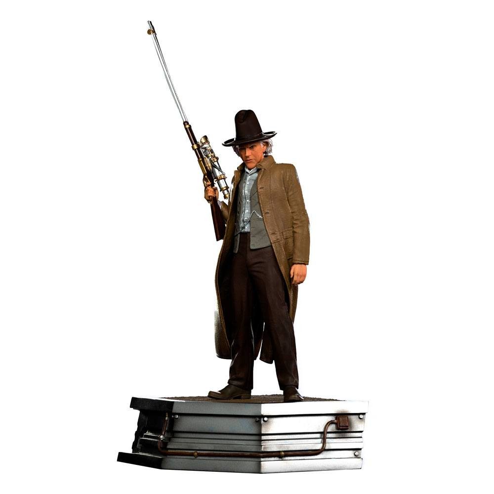 Iron Studios Merchandise-Figur Zurück in die Zukunft III Art Scale 1/10 Doc Brown 32 cm