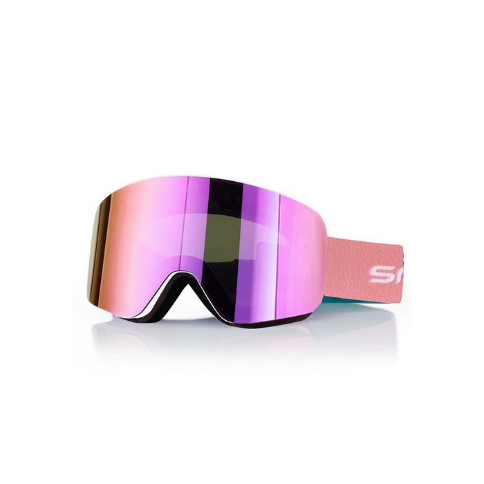 MAGICSHE Skibrille Snowboardbrille Magnet Zweilagiges Objektiv Kugelförmiges Design