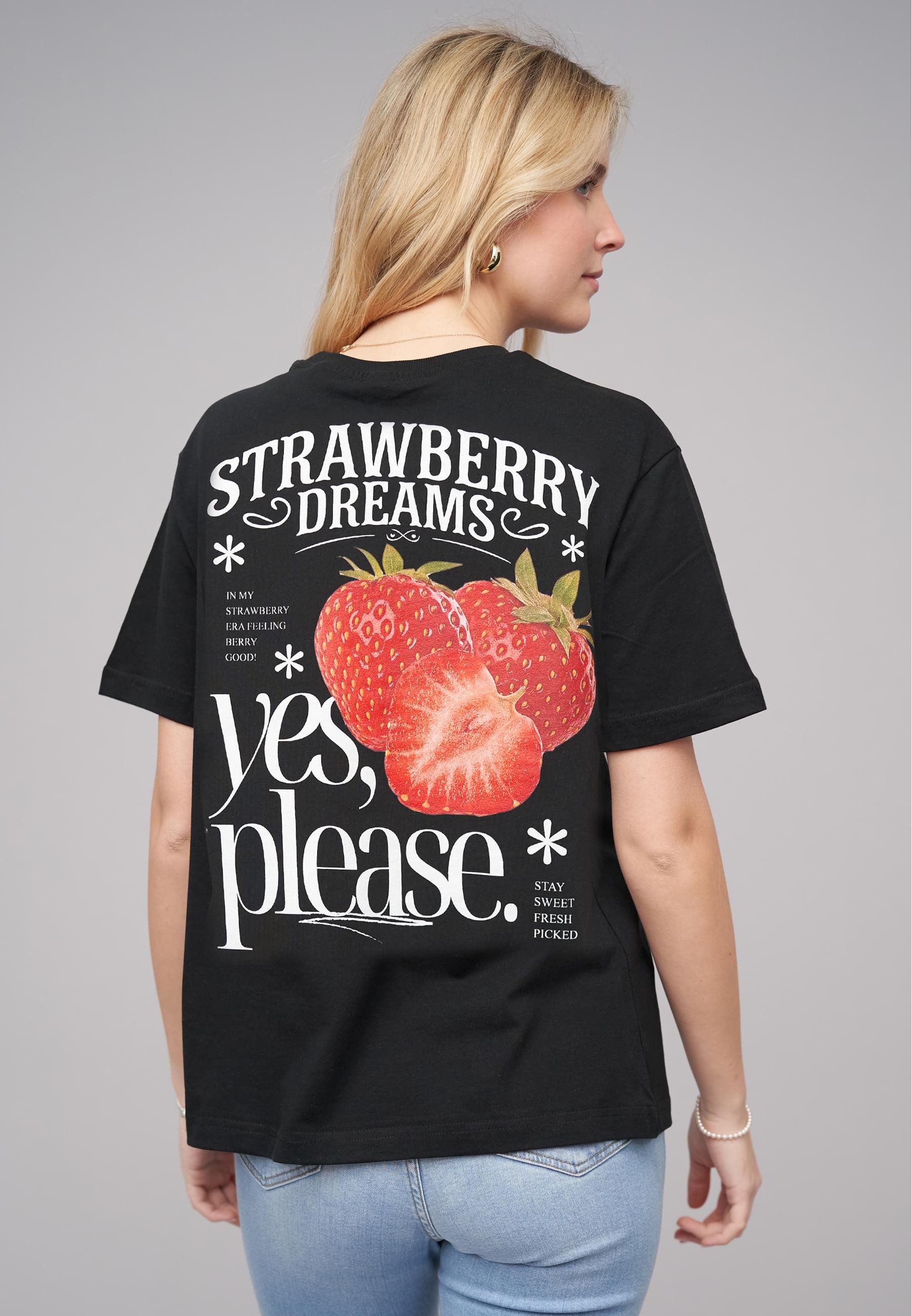 CLOUD 5IVE T-Shirt CLOUD 5IVE Ladies 77 Strawberry Tee (1-tlg)