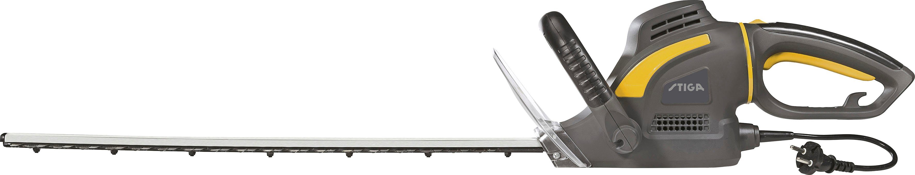 STIGA GARDEN Elektro-Heckenschere HT 106c, 600 Watt, 55 cm Schnittlänge, drehbarer Handgriff