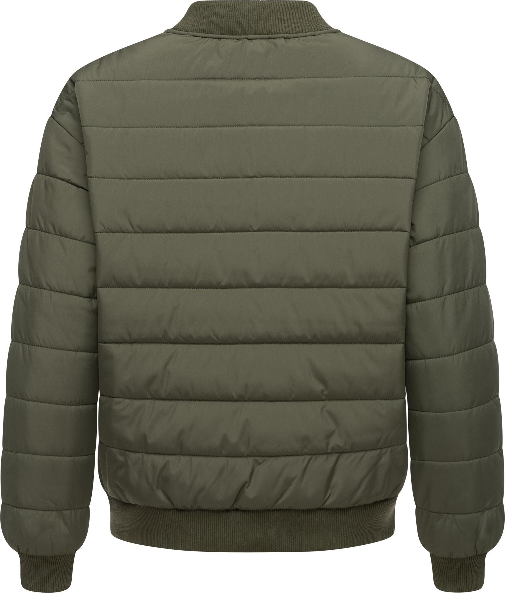 Ragwear Bomberjacke Bombina Wasserdichte Damen Winterjacke im Oversized-Look