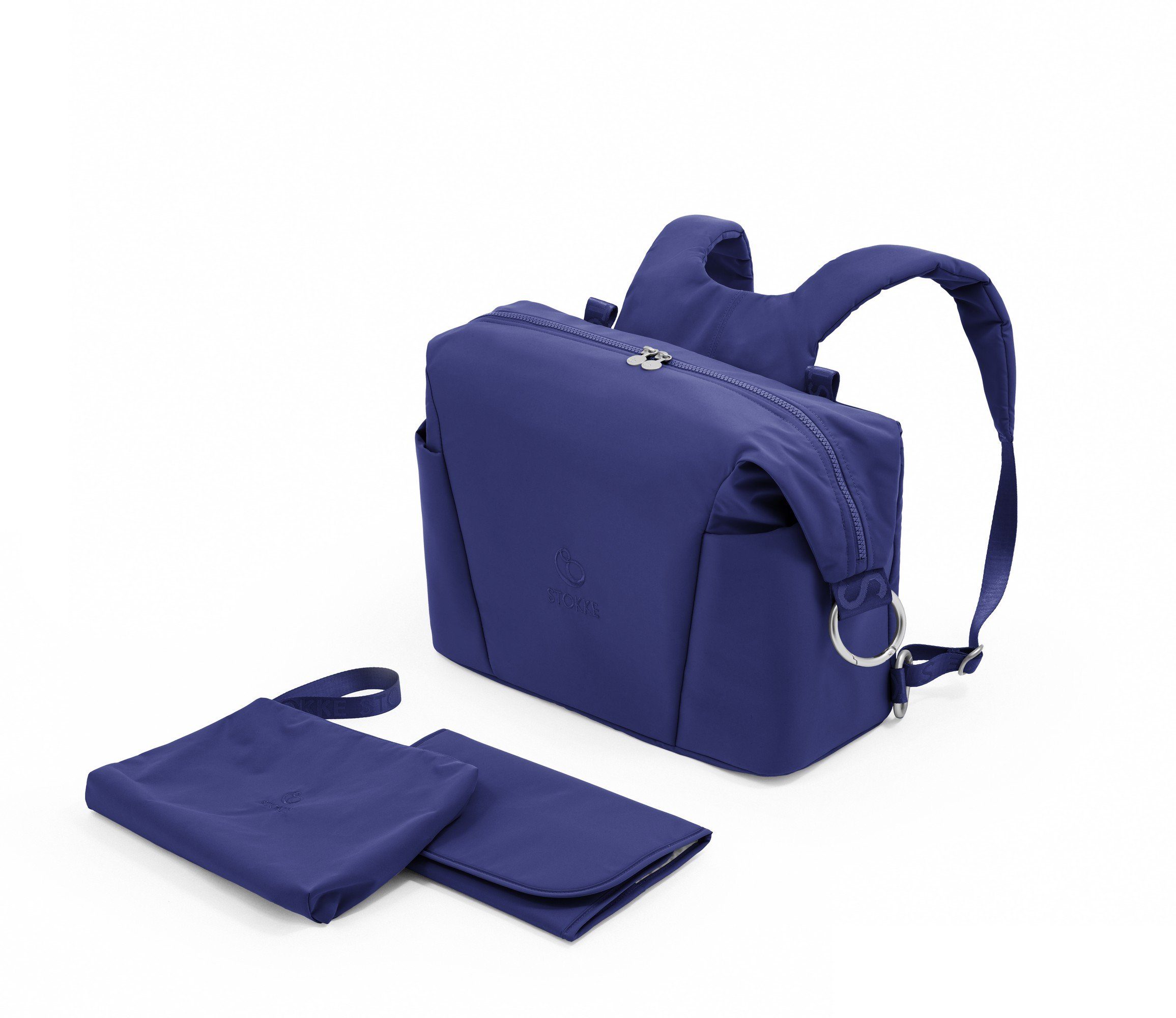 Stokke Wickeltasche Tasche zwei passend mit Royal den X auch Xplory für Blue - Trageoptionen