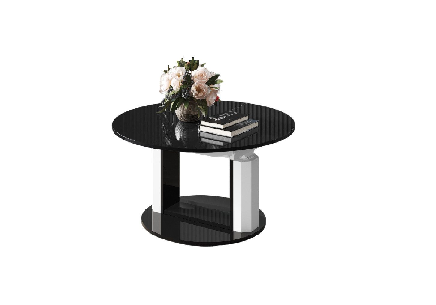 designimpex Couchtisch Design HEM-111 Hochglanz ausziehbar günstig online kaufen