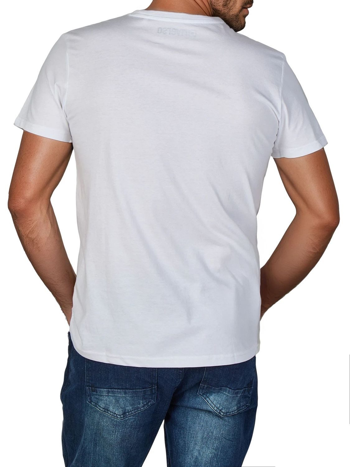 riverso T-Shirt Herren Fotoprintshirt RIVLukas Regular Fit (1-tlg) Kurzarm günstig online kaufen