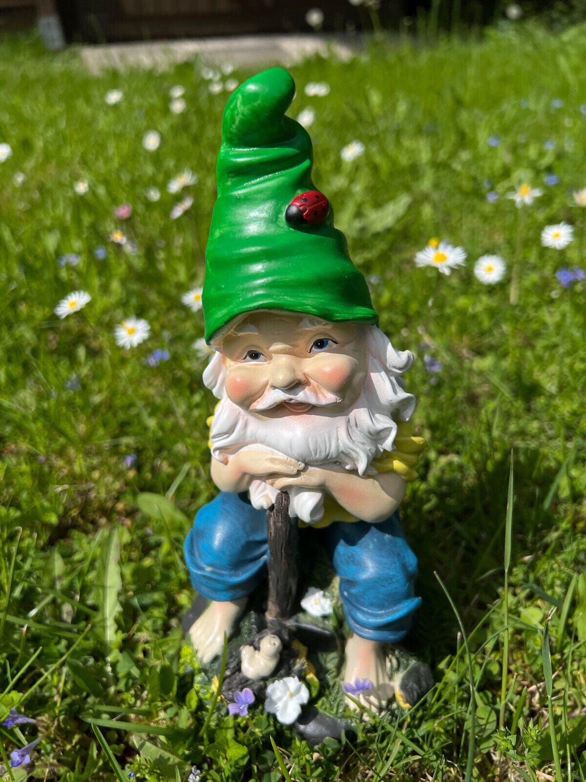 Geschenk-Himmel Gartenzwerg 4er-Set schöne Gartenzwerge lustige GNOME für Haus und Garten ca.22 cm, (1 St)