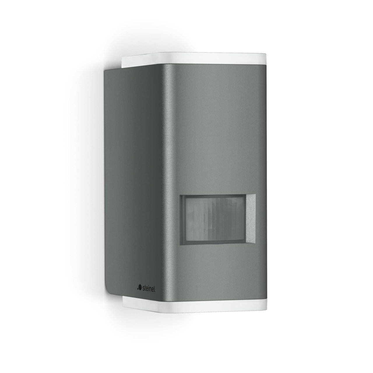 steinel LED Außen-Wandleuchte L 930, mit Bewegungsmelder, LED fest integriert, Warmweiß, Up-/Downlight, Anthrazit