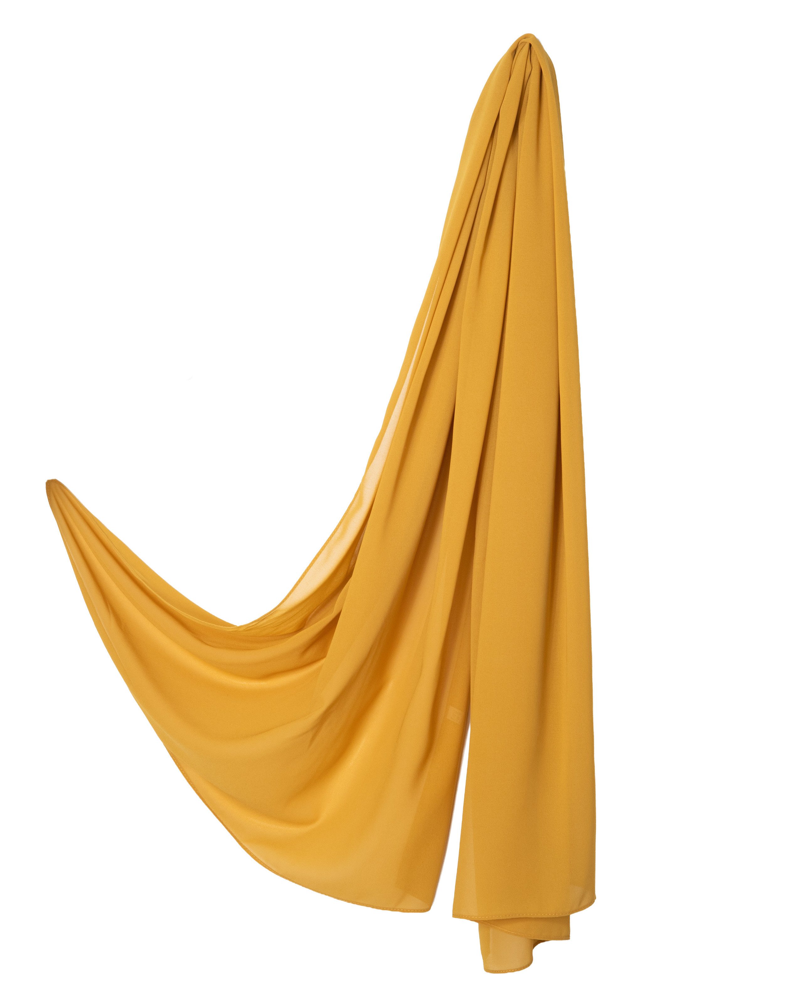 MayTree Modeschal Chiffon Schal Stola Umschlagtuch Abendkleid 70x180, (Stück, 1-St)