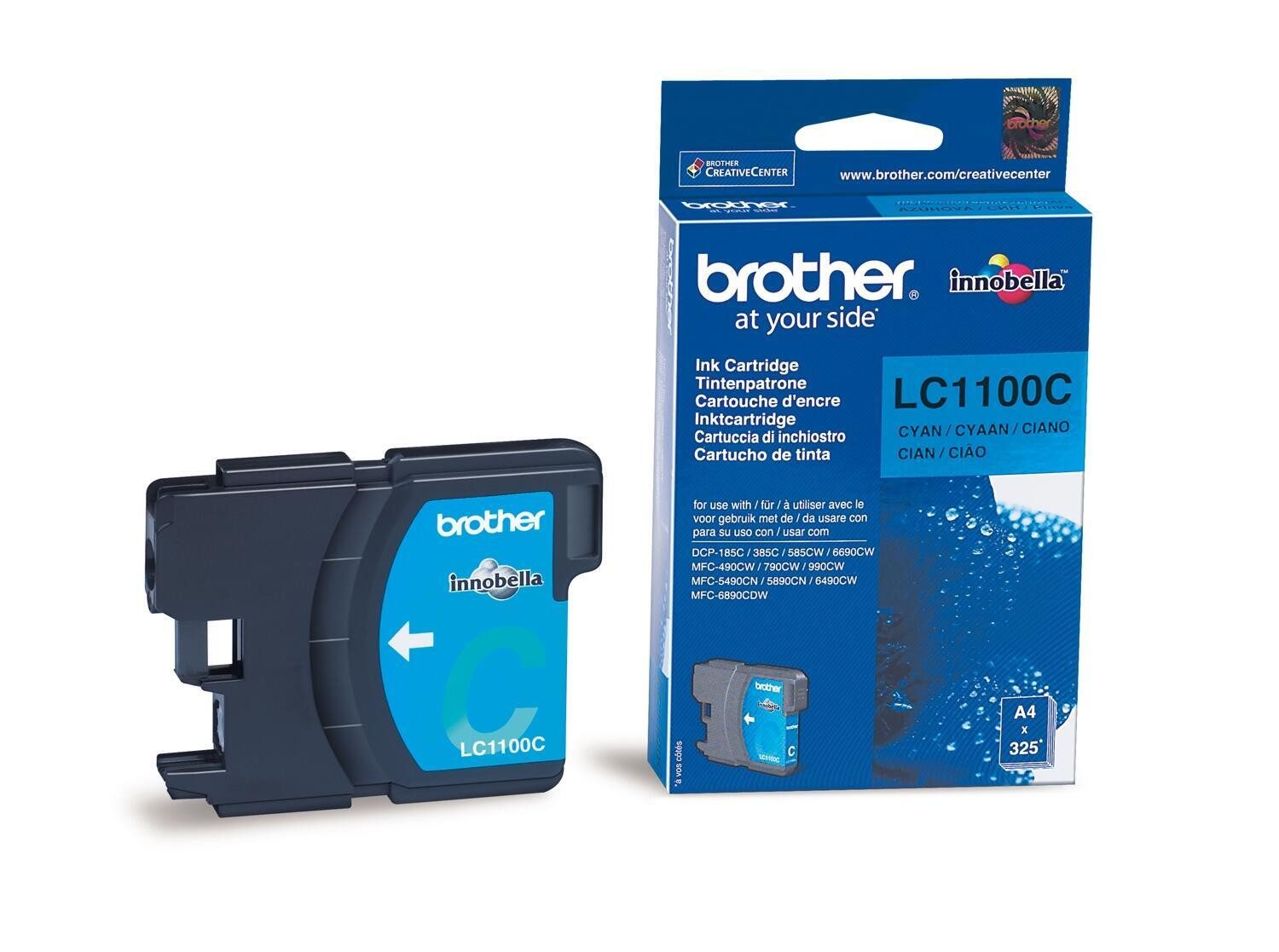 Brother Brother LC-1100C Druckerpatrone cyan (LC1100C) Tintenpatrone