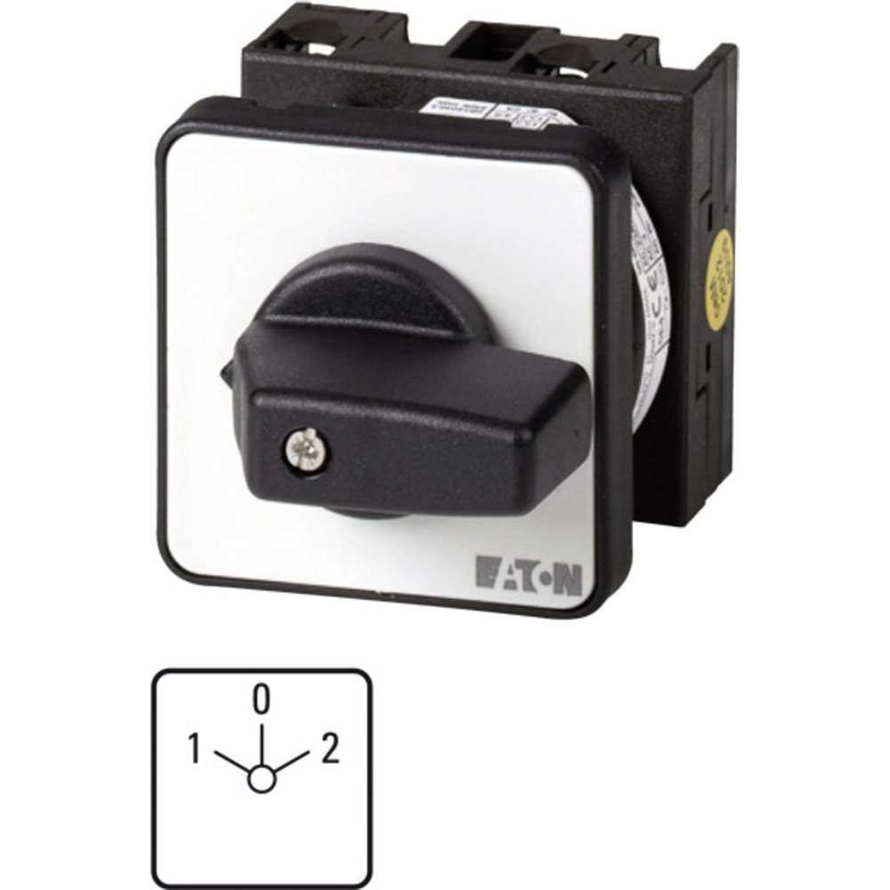 Schalter Eaton T0-2-8211/E Nockenschalter 20 A 690 V 2 x 60 ° Grau, Schwarz 1