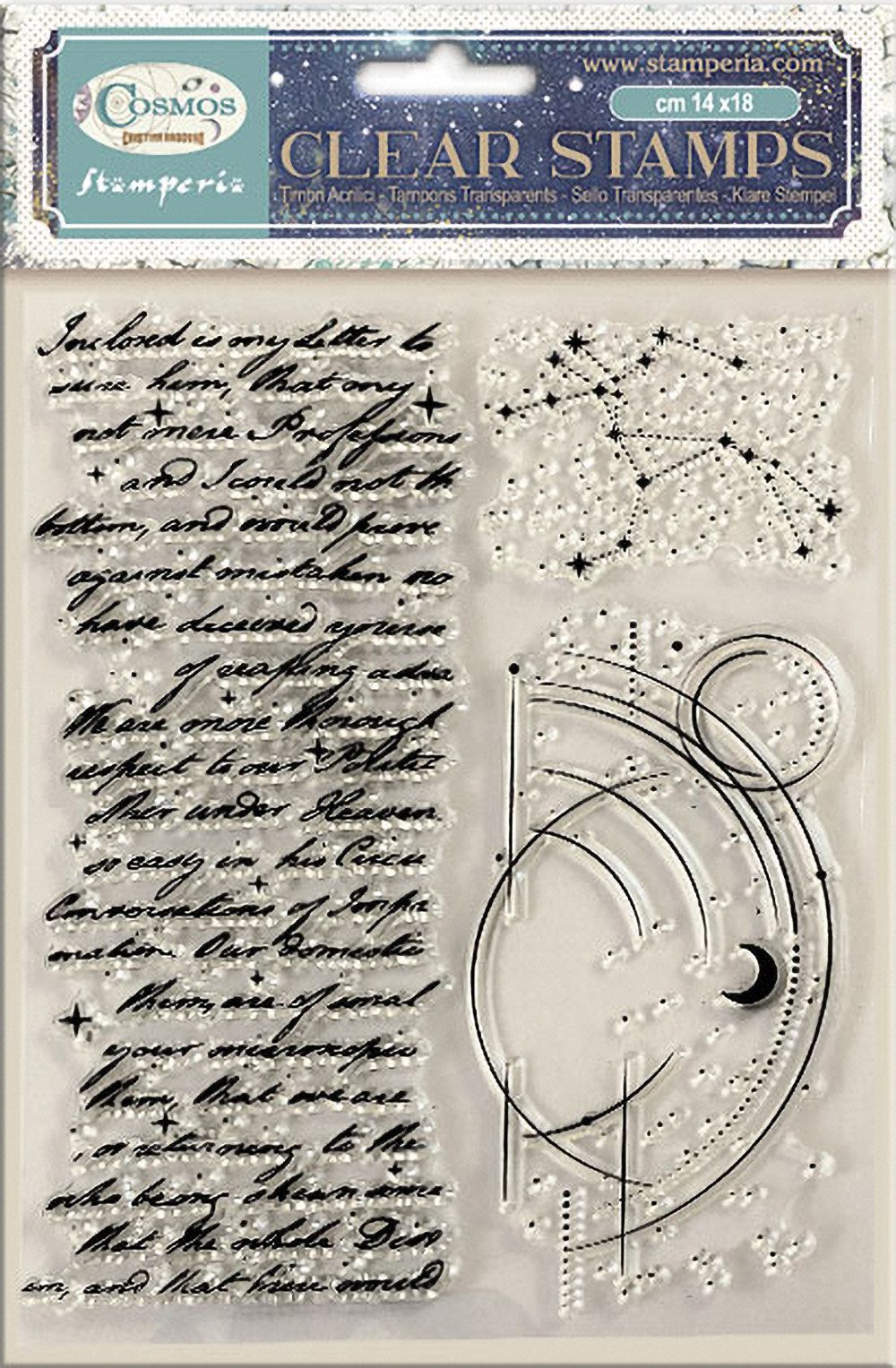 Stamperia Stempel, 3 Stück