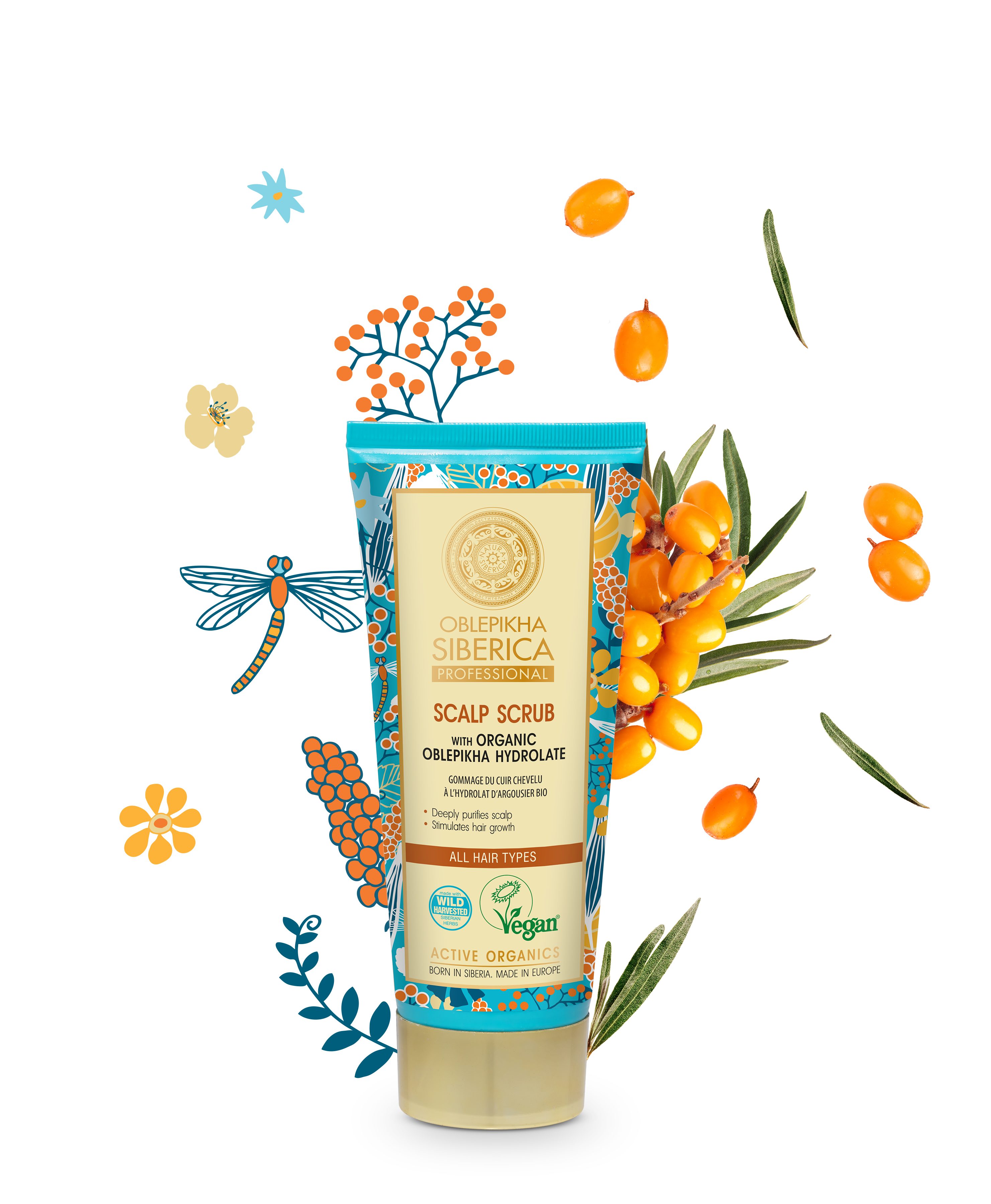 Natura Siberica Kopfhautpeeling Oblepikha Scalp Scrub