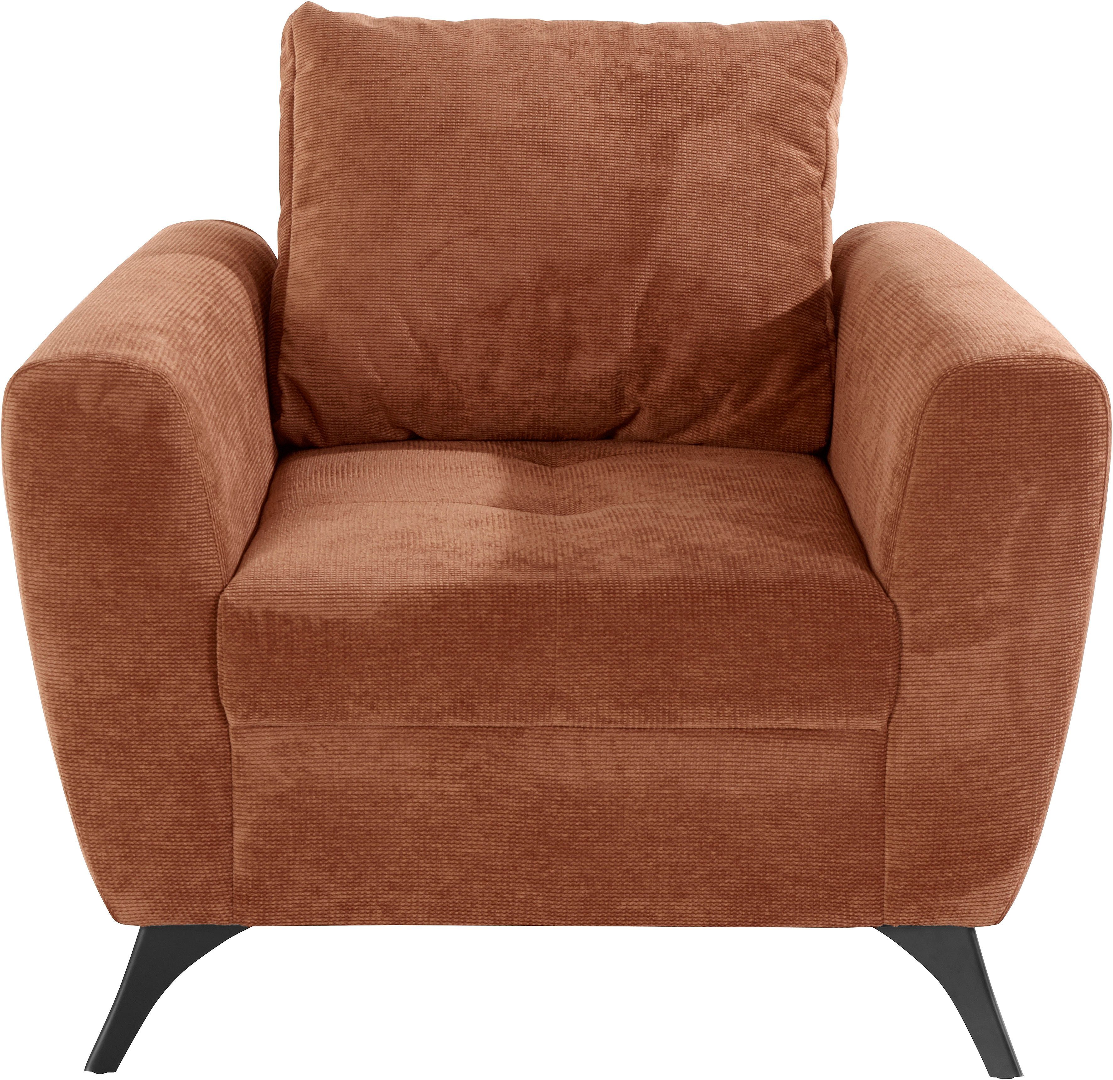 INOSIGN Sessel Lörby, auch mit Aqua Sitzbereich, lose im Kissen feine Steppung clean-Bezug
