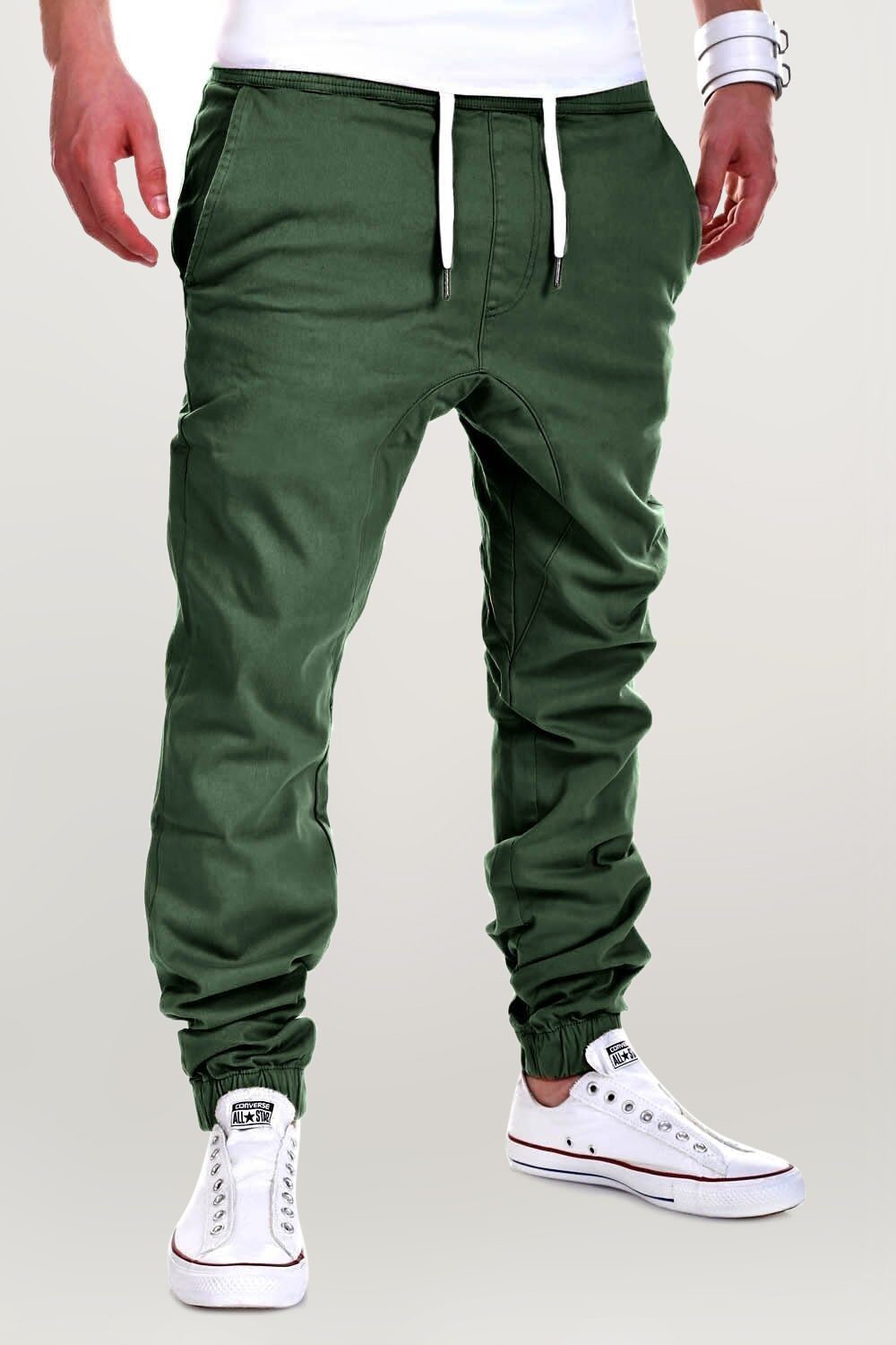 behype Chinohose LUKE mit elastischem Bund günstig online kaufen