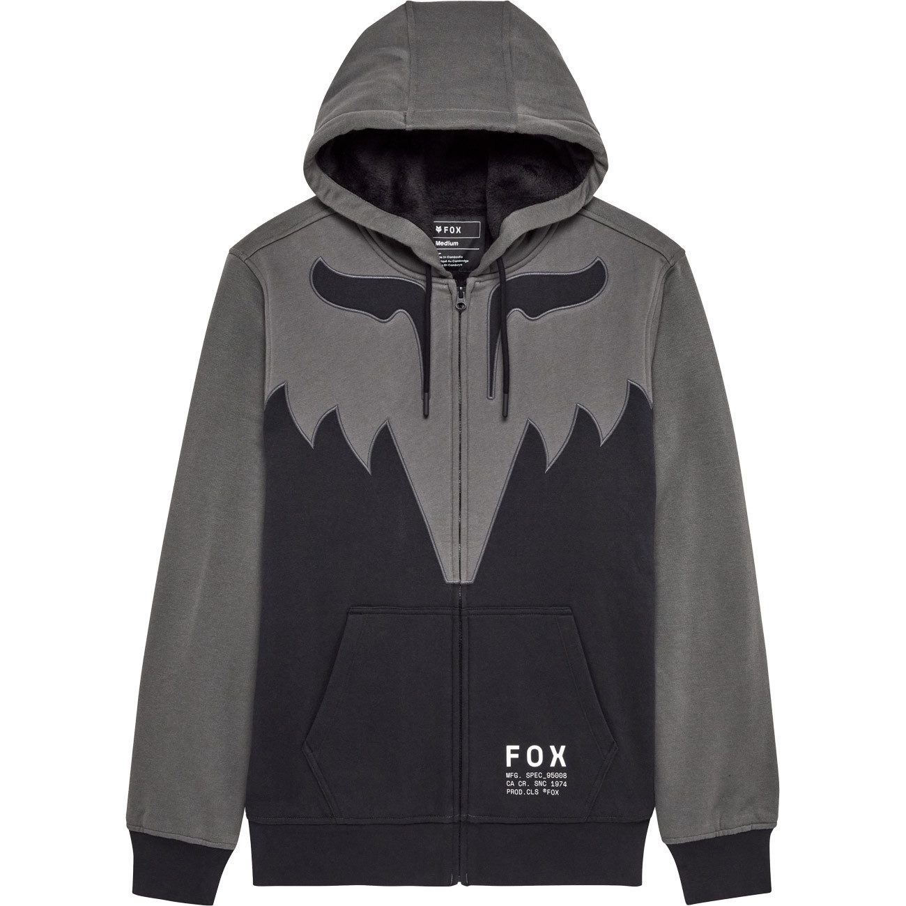 Fox Racing Hoodie SPIRE SASQUATCH FLC ZIP SPIRE SASQUATCH FLC ZIP