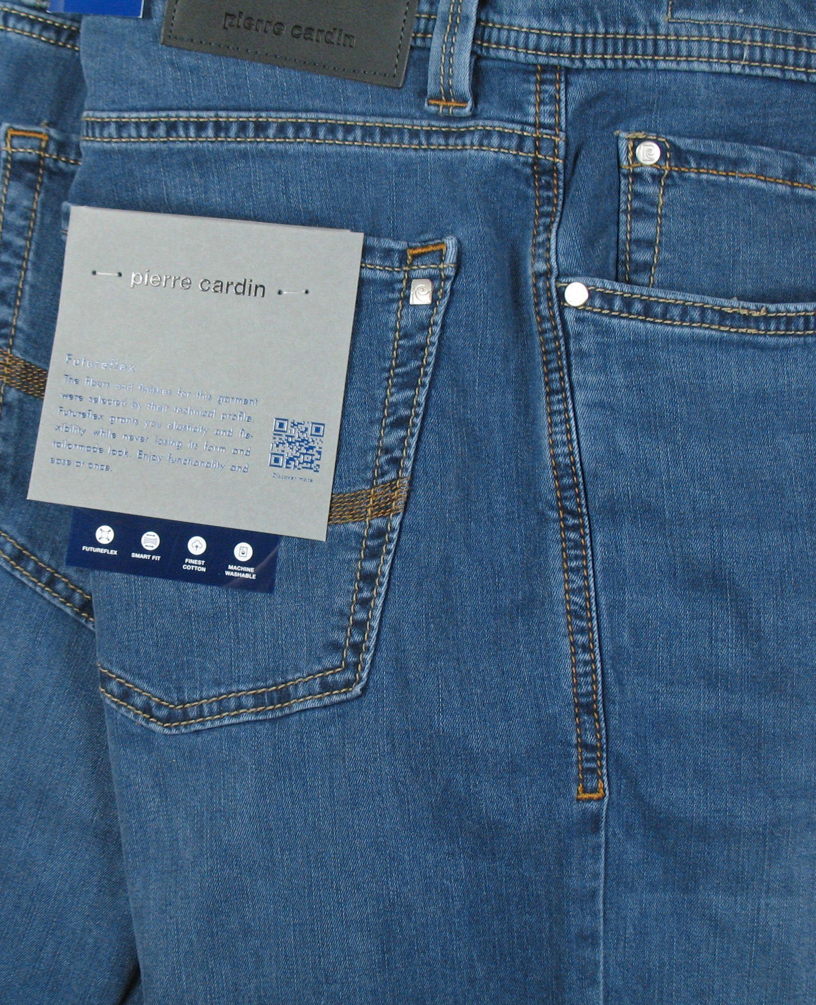 Pierre Cardin 5-Pocket-Jeans Lyon Tapered Futureflex Stretch Denim