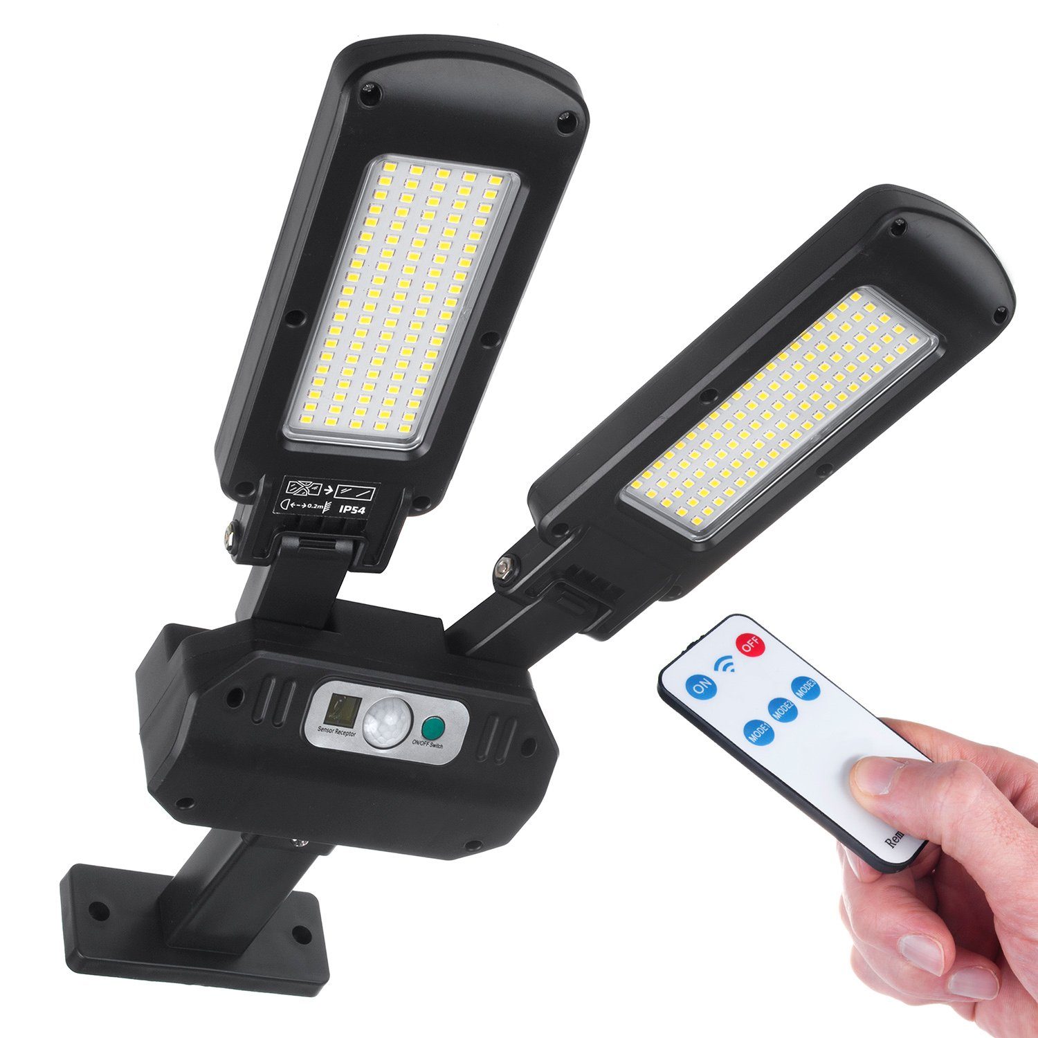 Maclean LED Solarleuchte MCE447, Kaltweiß, Solar günstig online kaufen
