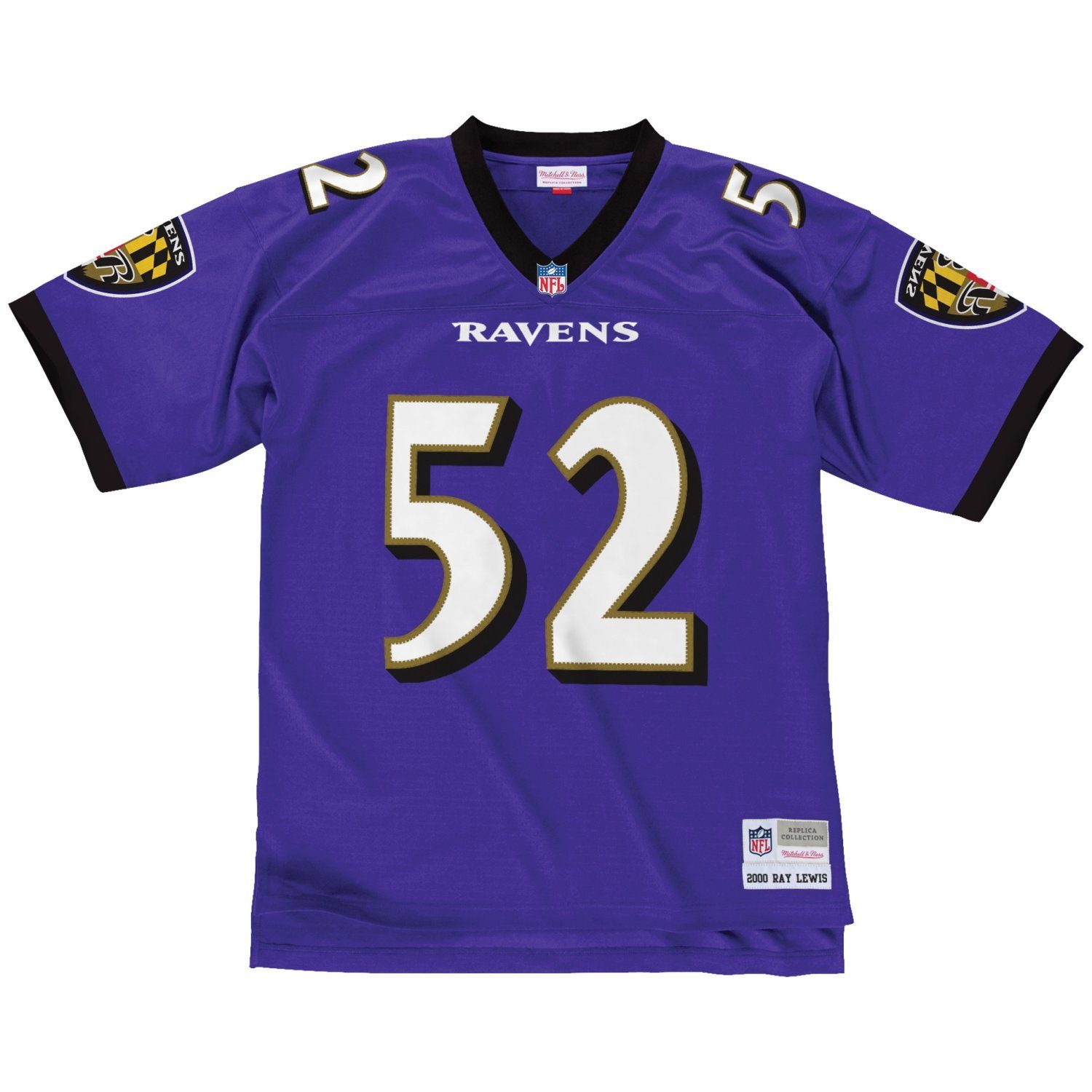 Mitchell & Ness Footballtrikot NFL Legacy Jersey Baltimore Ravens 2000 Ray Lewis