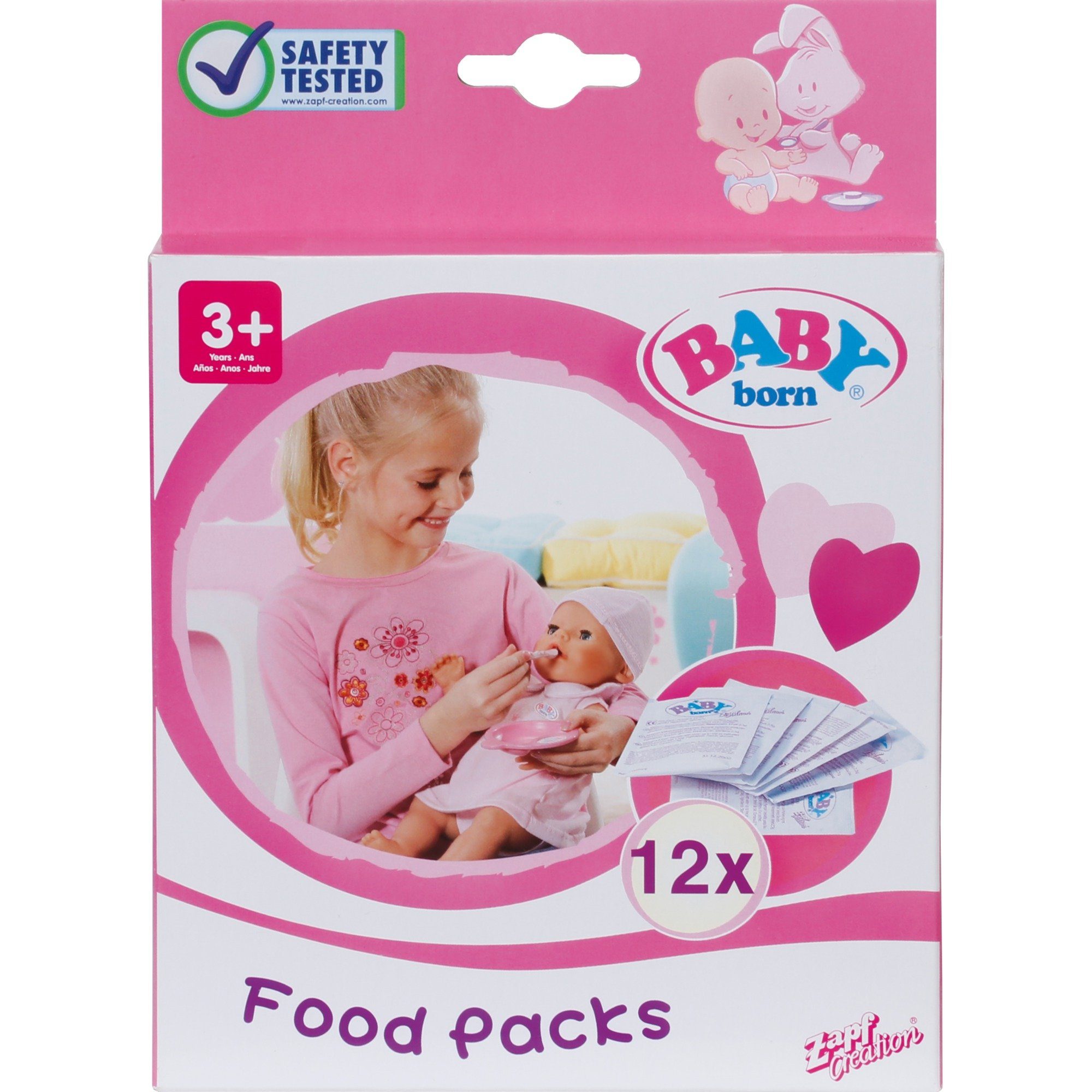 Babypuppe ZAPF Creation BABY born® Nahrung, Puppenzubehör