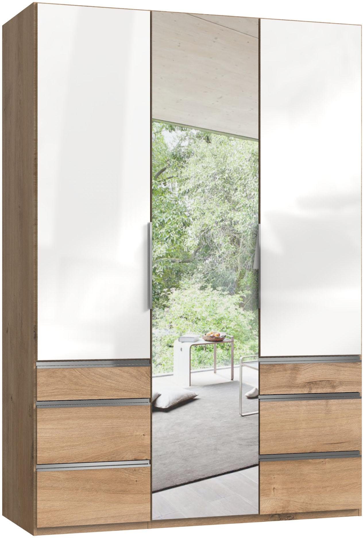 Wimex Kleiderschrank Level by fresh to go mit Glas-und Spiegeltüren