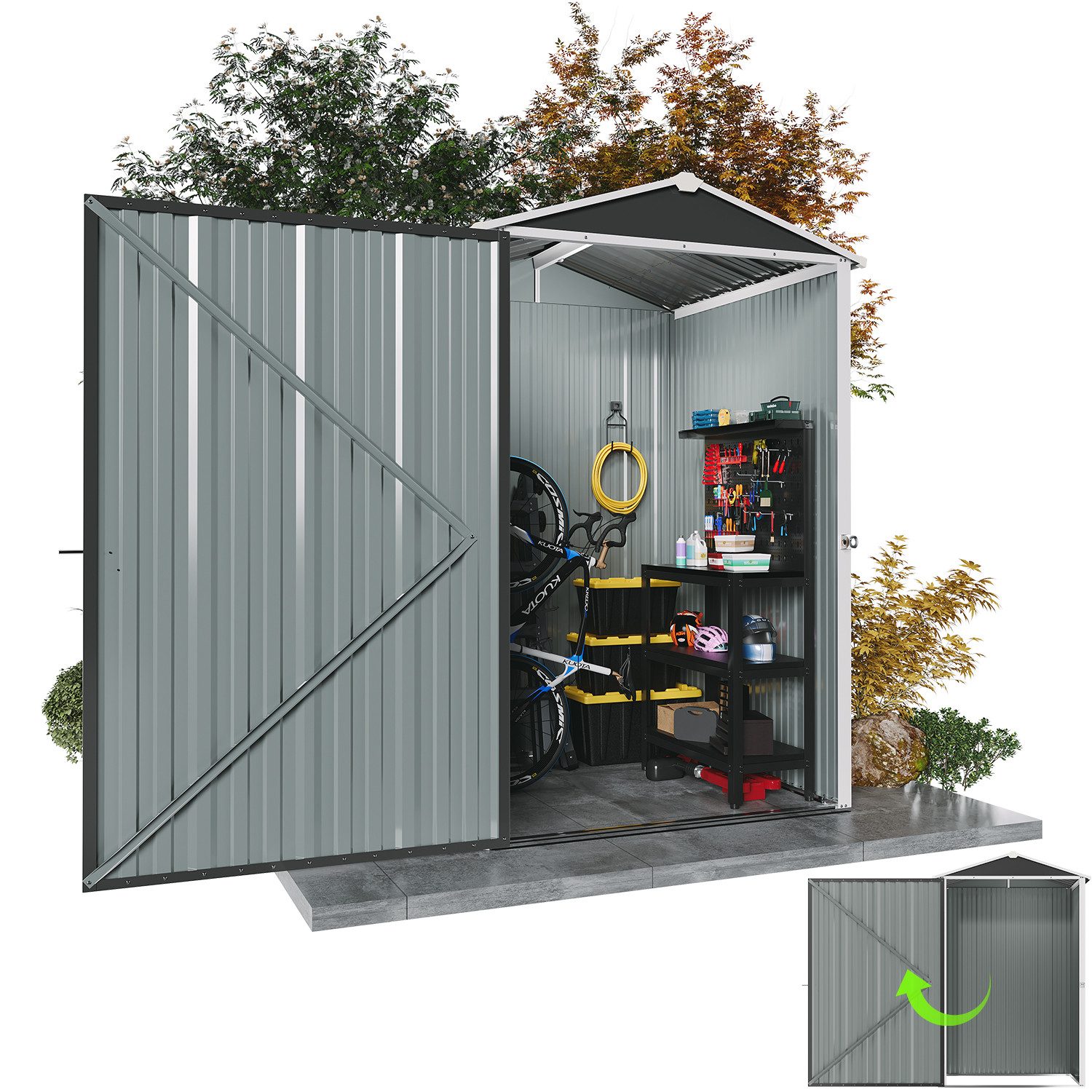 GUNJI Gartenhaus Gartenhaus Abstellraum im Freien günstig online kaufen