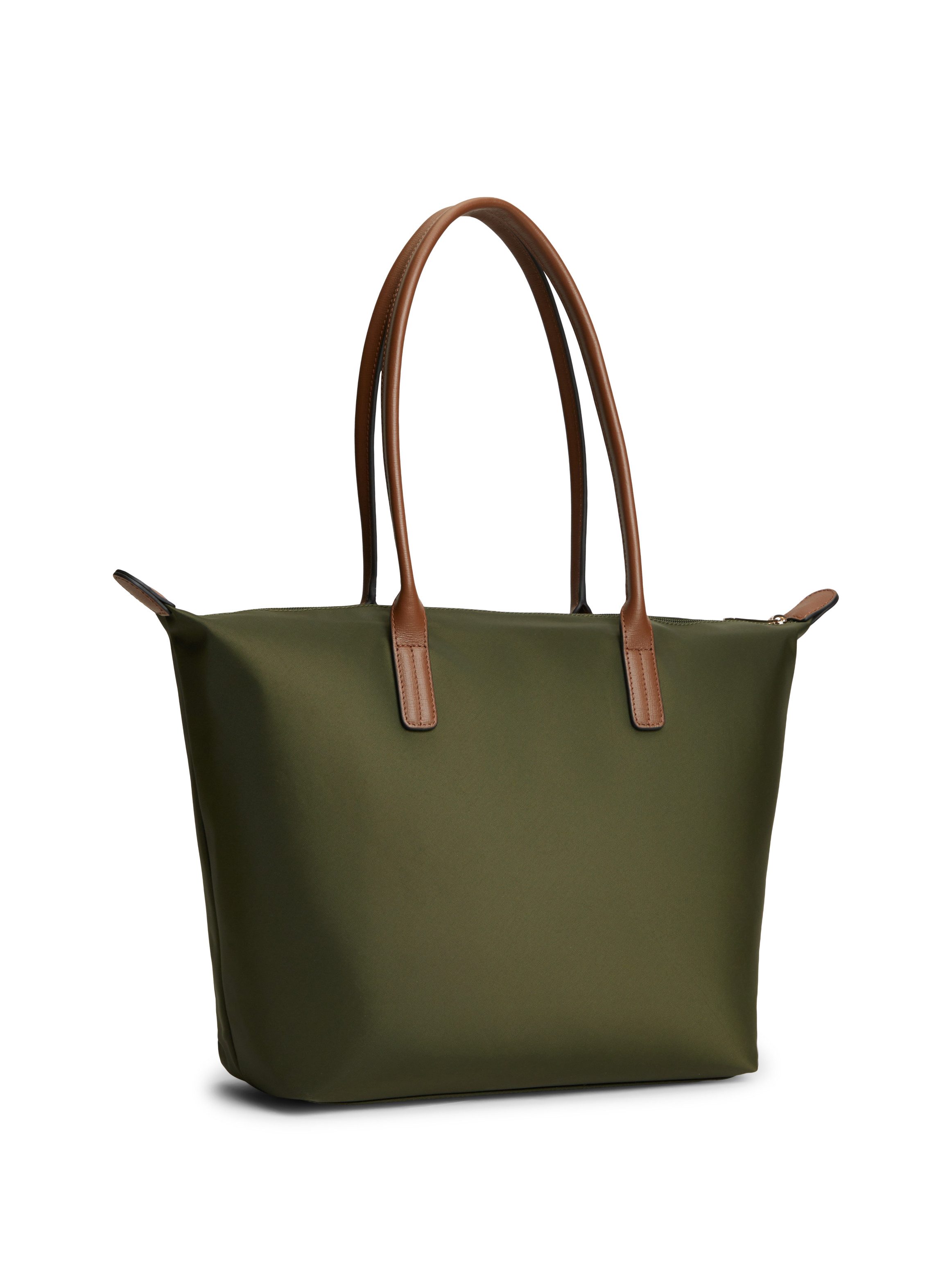 Tommy Hilfiger Tragetasche POPETTE TOTE, Damen Handtasche, Schultertasche mit kontrastfarbigen Henkeln – Bild 3 von 5