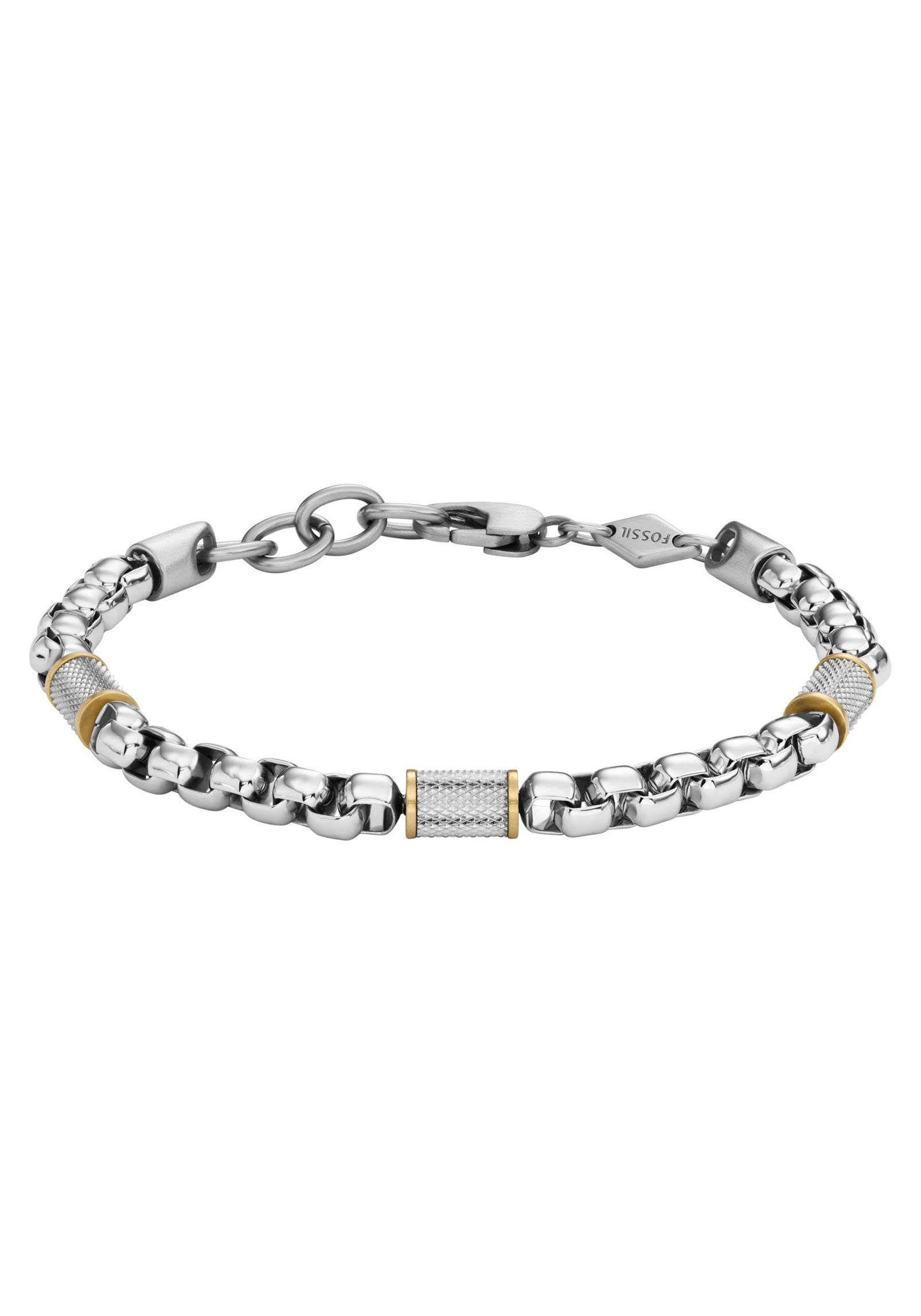 Fossil Edelstahlarmband Schmuck Geschenk Edelstahl Armschmuck JEWELRY