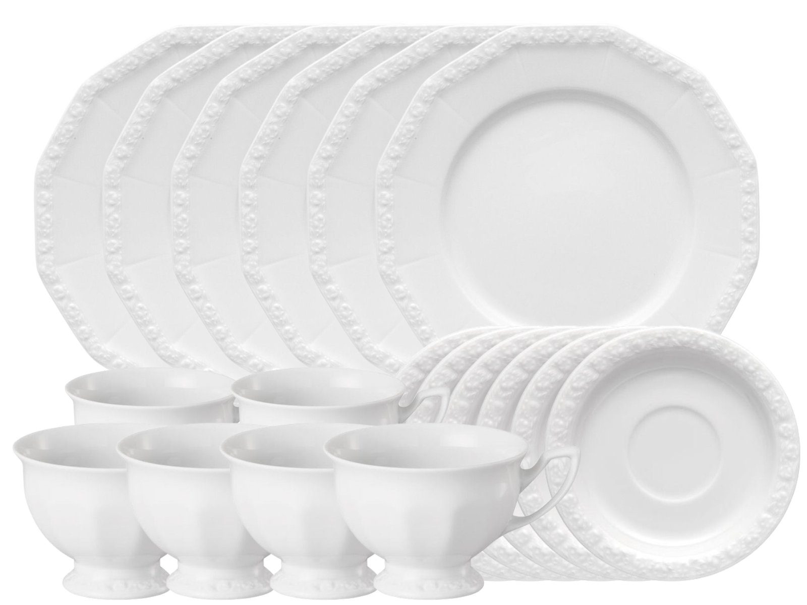 Rosenthal Frühstücks-Set Maria Weiss Frühstücksset II 18tlg.